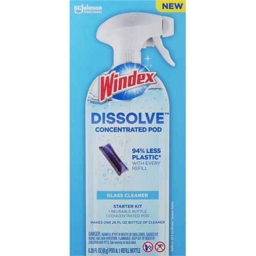 Kit de Inicio Limpiador de Vidrios Windex DISSOLVE 769 ml
