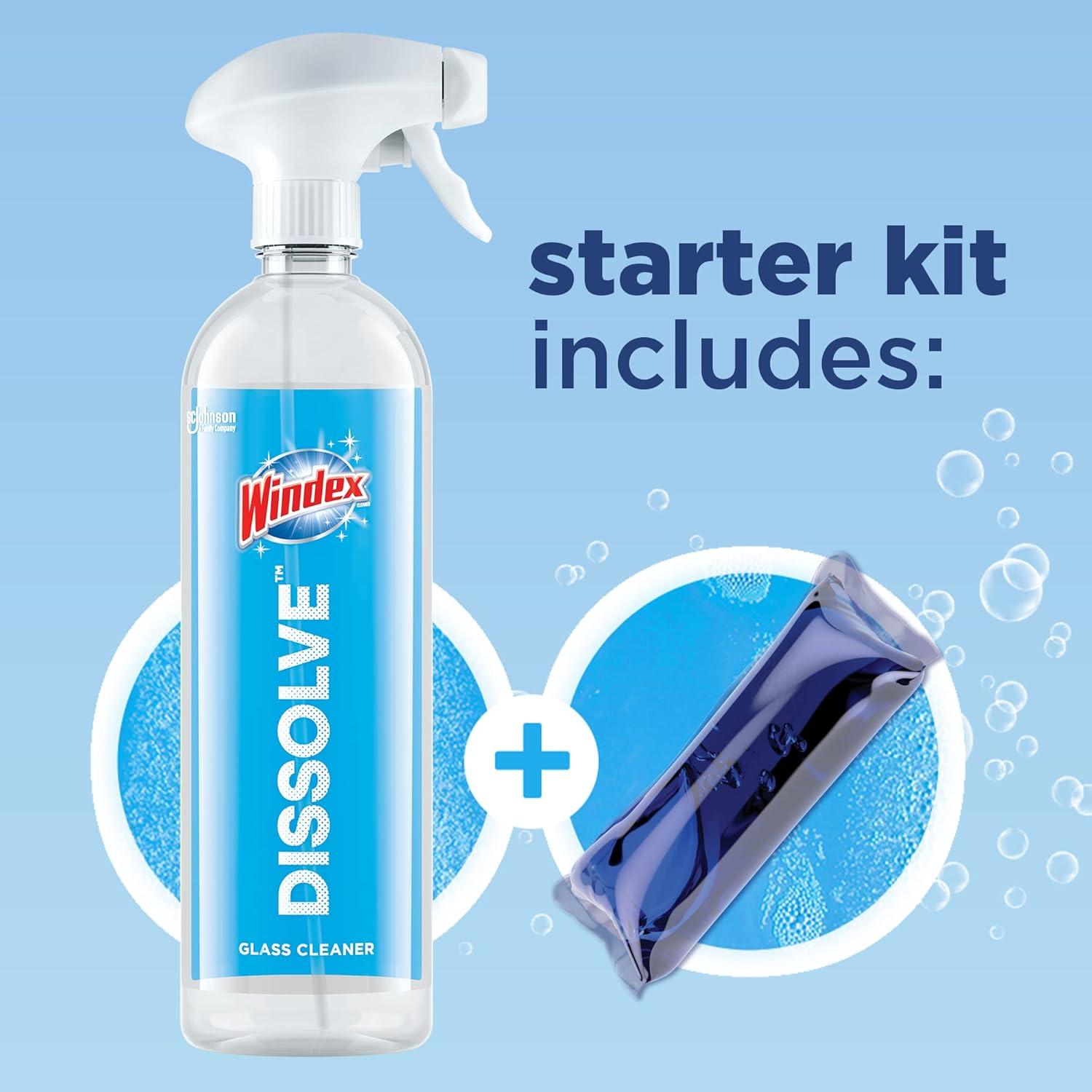 Kit de Inicio Limpiador de Vidrios Windex DISSOLVE 769 ml