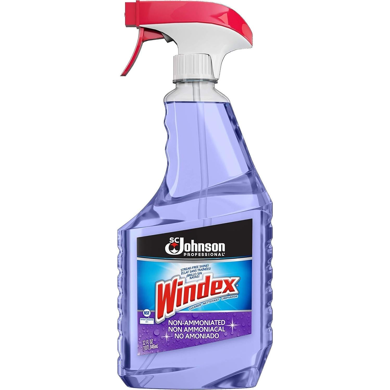 Limpiador de Vidrios SC Johnson Profesional 32 Oz Sin Amoníaco