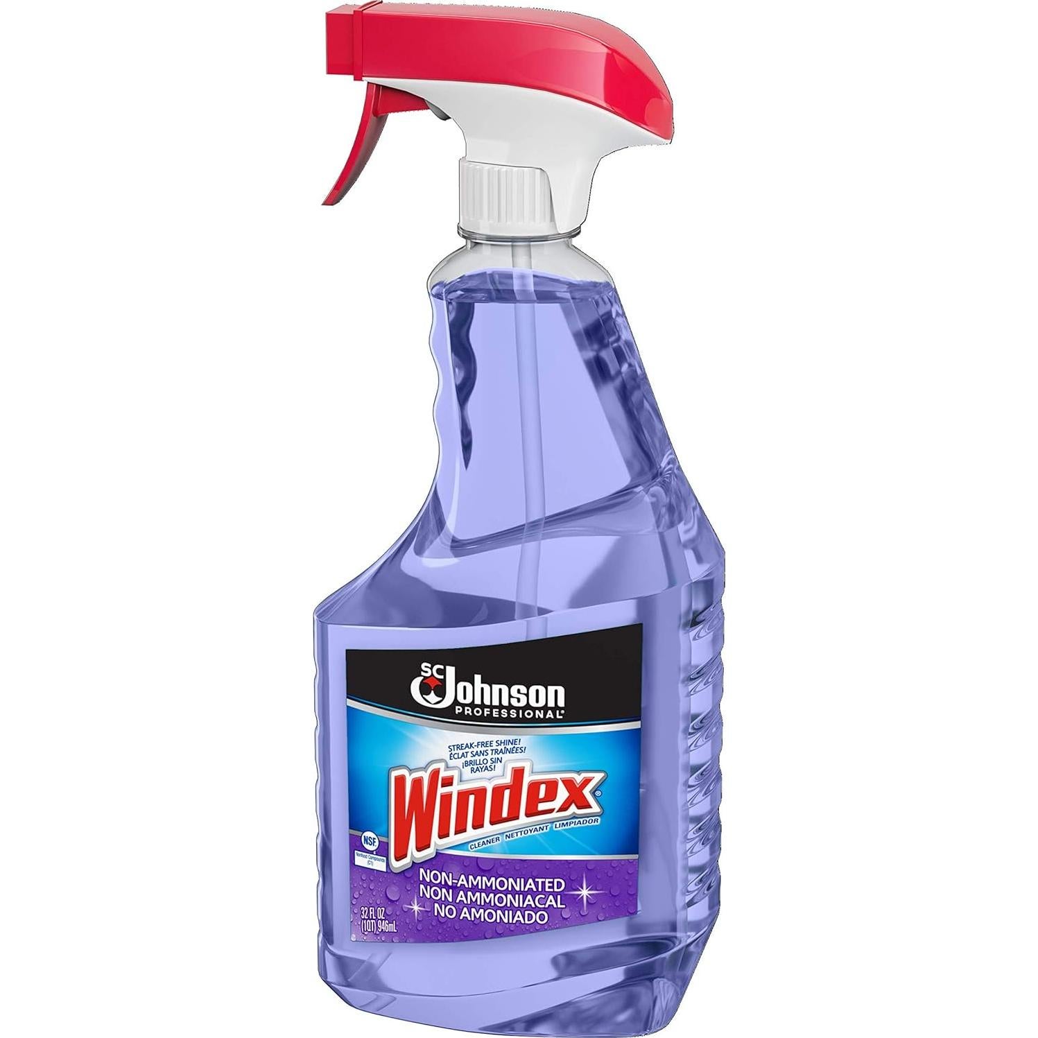 Limpiador de Vidrios SC Johnson Profesional 32 Oz Sin Amoníaco