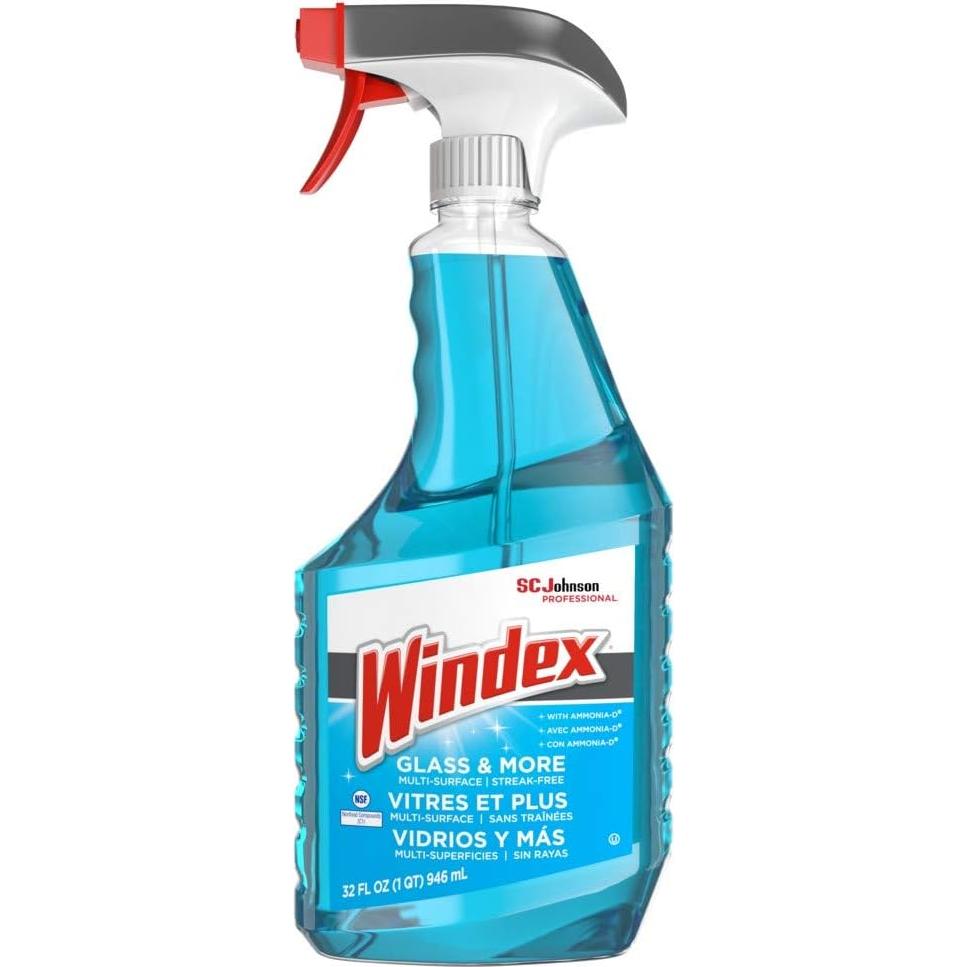 Limpiador de Vidrios Windex Original 32 oz - Pack de 12