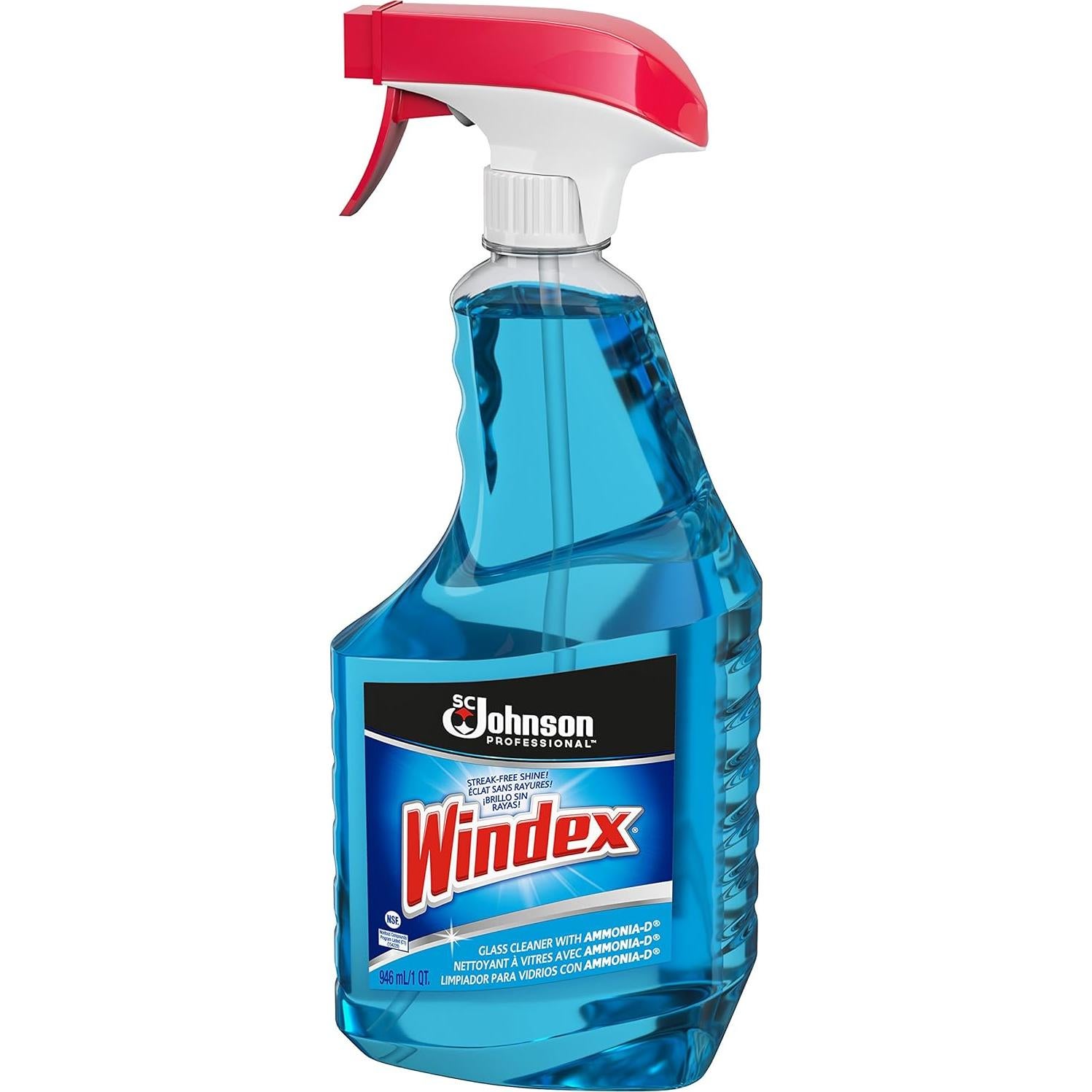 Limpiador de Vidrios Windex Original 32 oz - Pack de 12