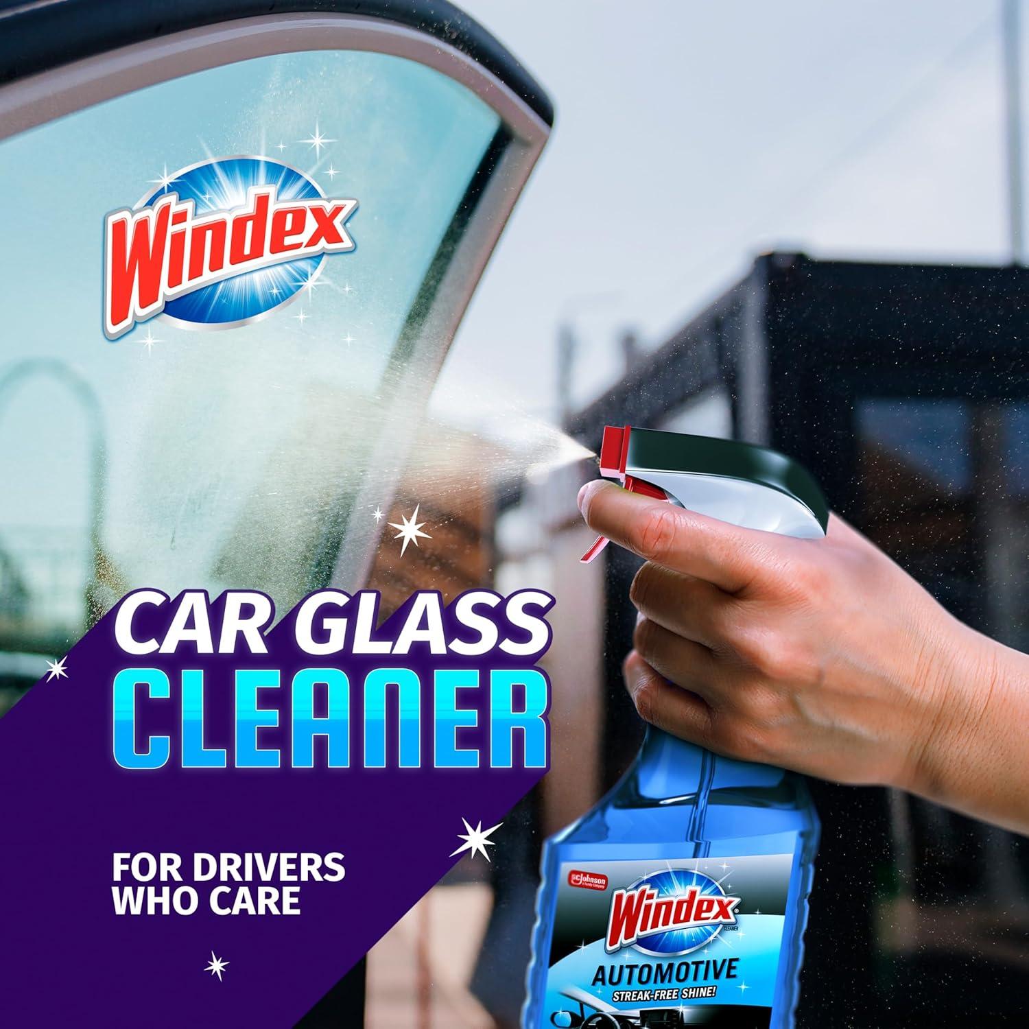 Limpiador de Ventanas Windex Auto 680 ml - Brillo Sin Rayas