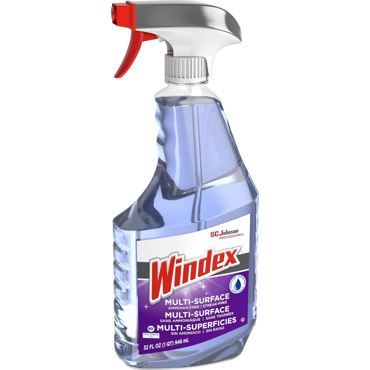Limpiador de Vidrios SC Johnson Windex 0.95 L Sin Amoníaco