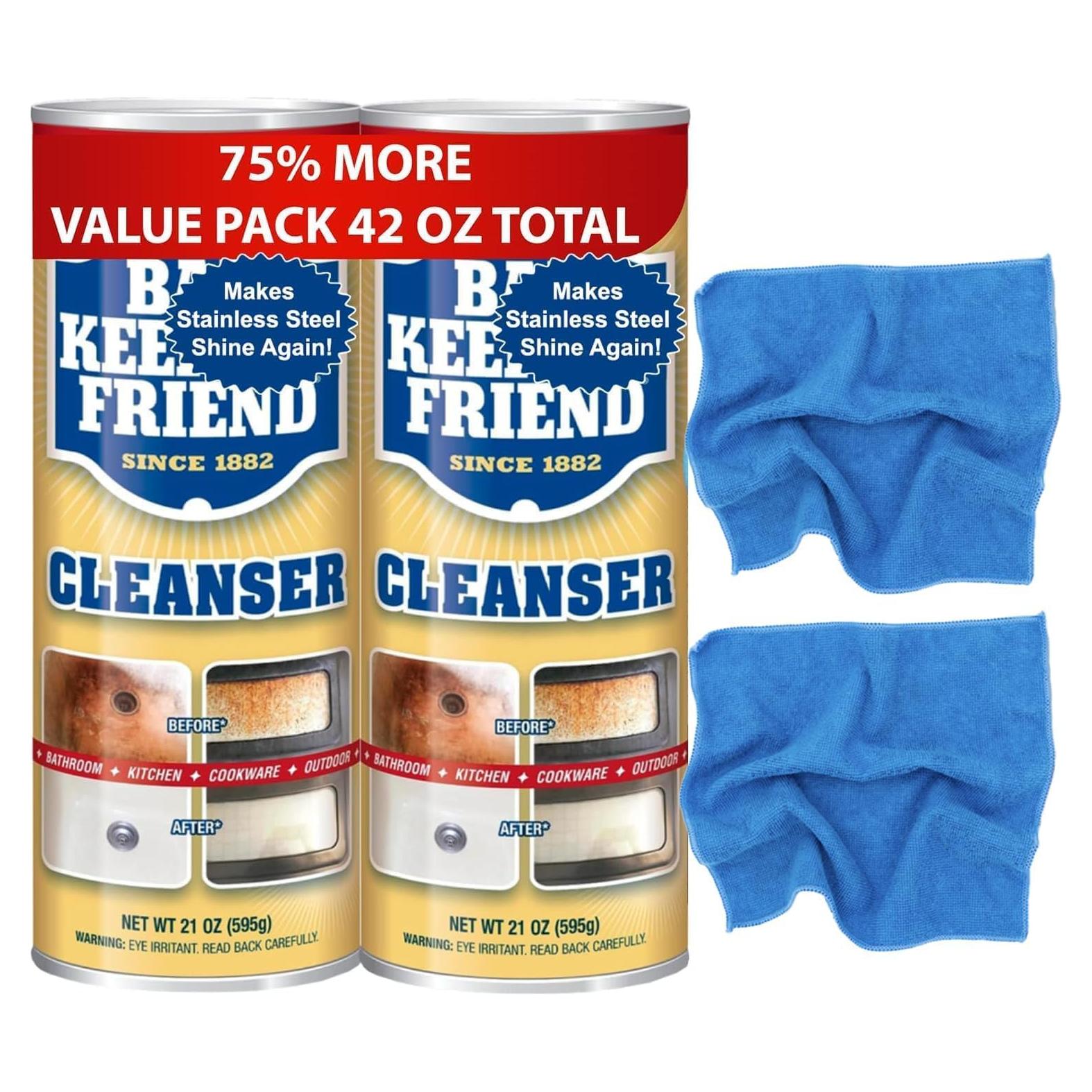 Limpiador Multiusos BKF 595 g + 2 Paños Microfibra