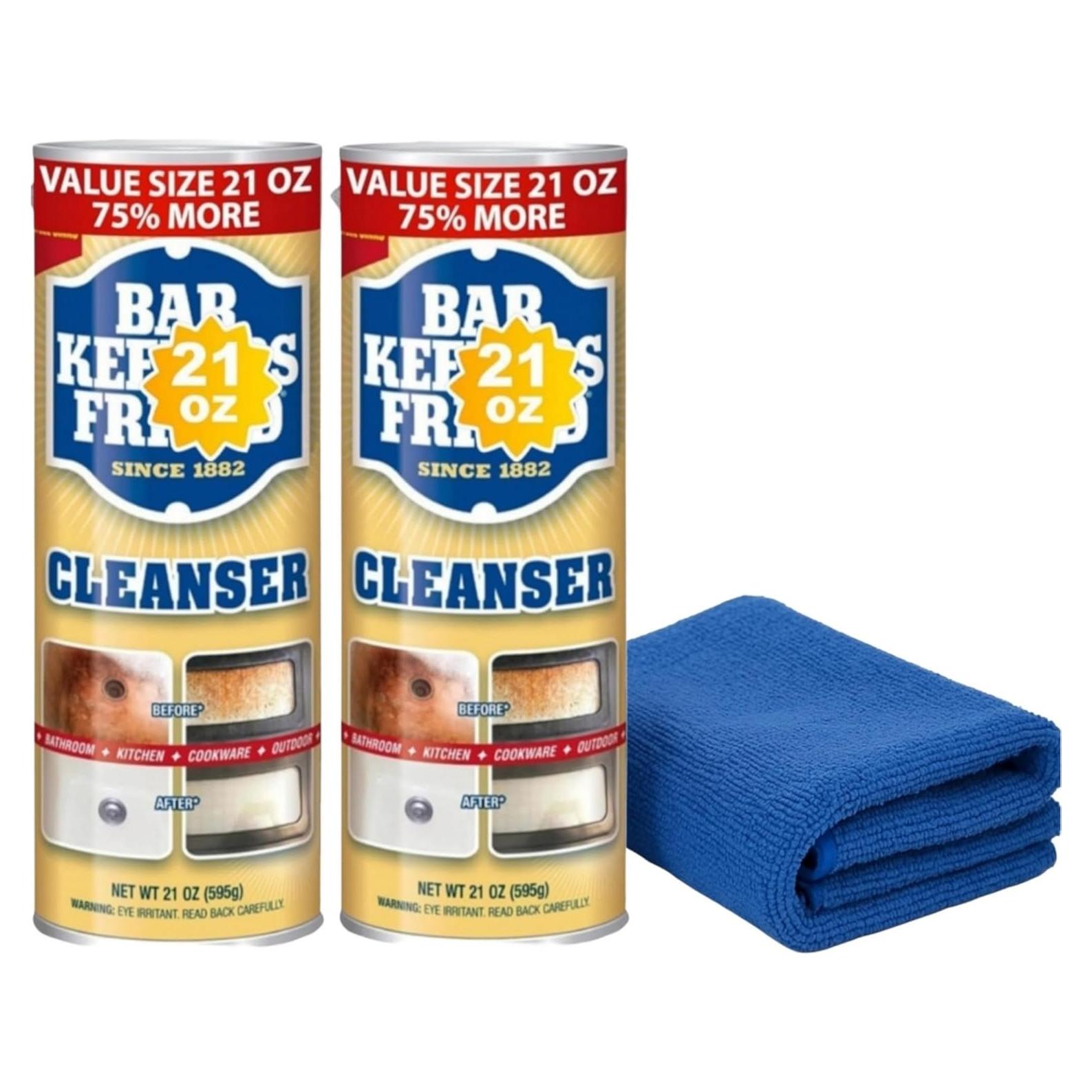 Conjunto de Limpieza MOOCHI - 2 Latas 595g Limpiador + Toalla Microfibra