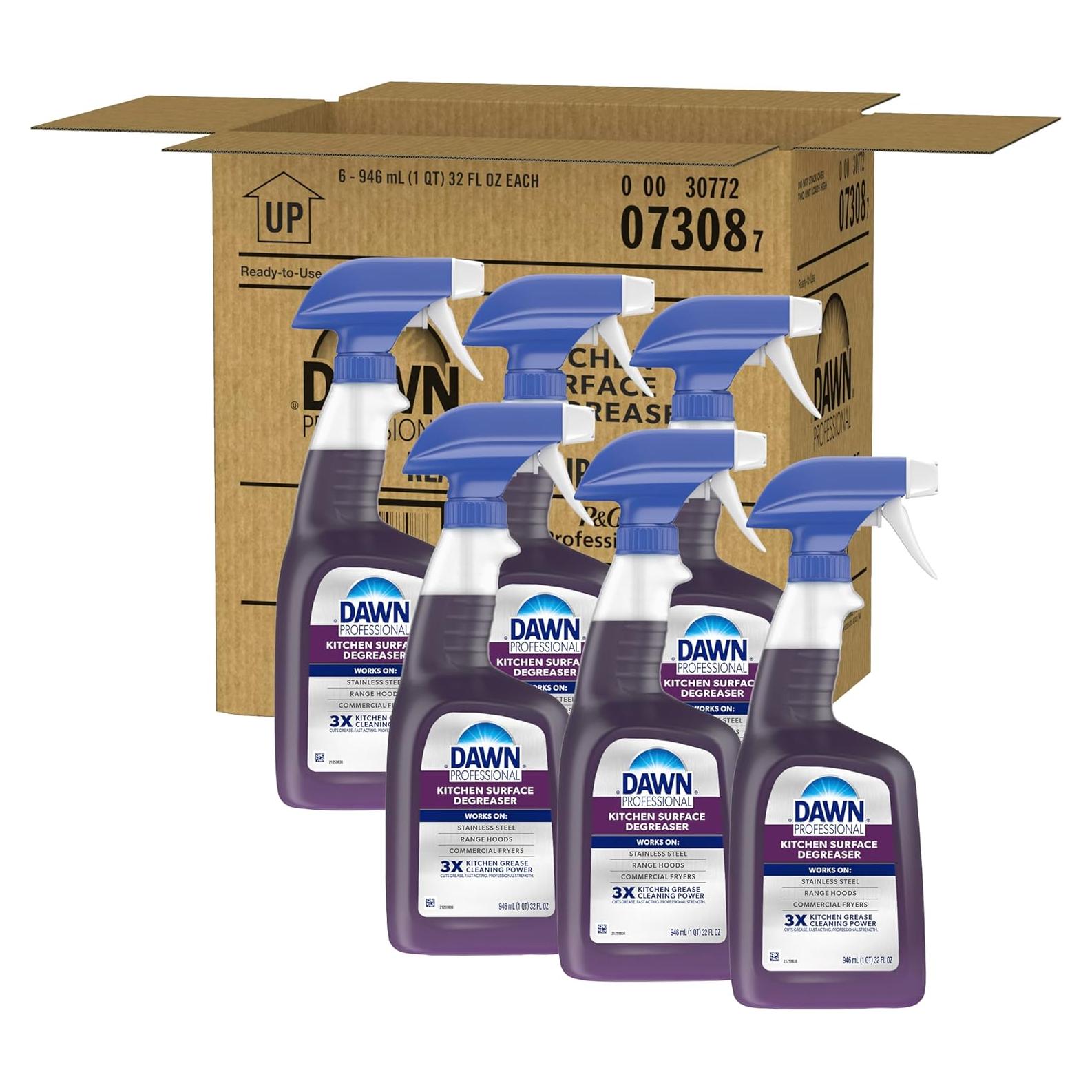 Desengrasante Profesional Multi-Superficies Dawn 6L - Caja de 6