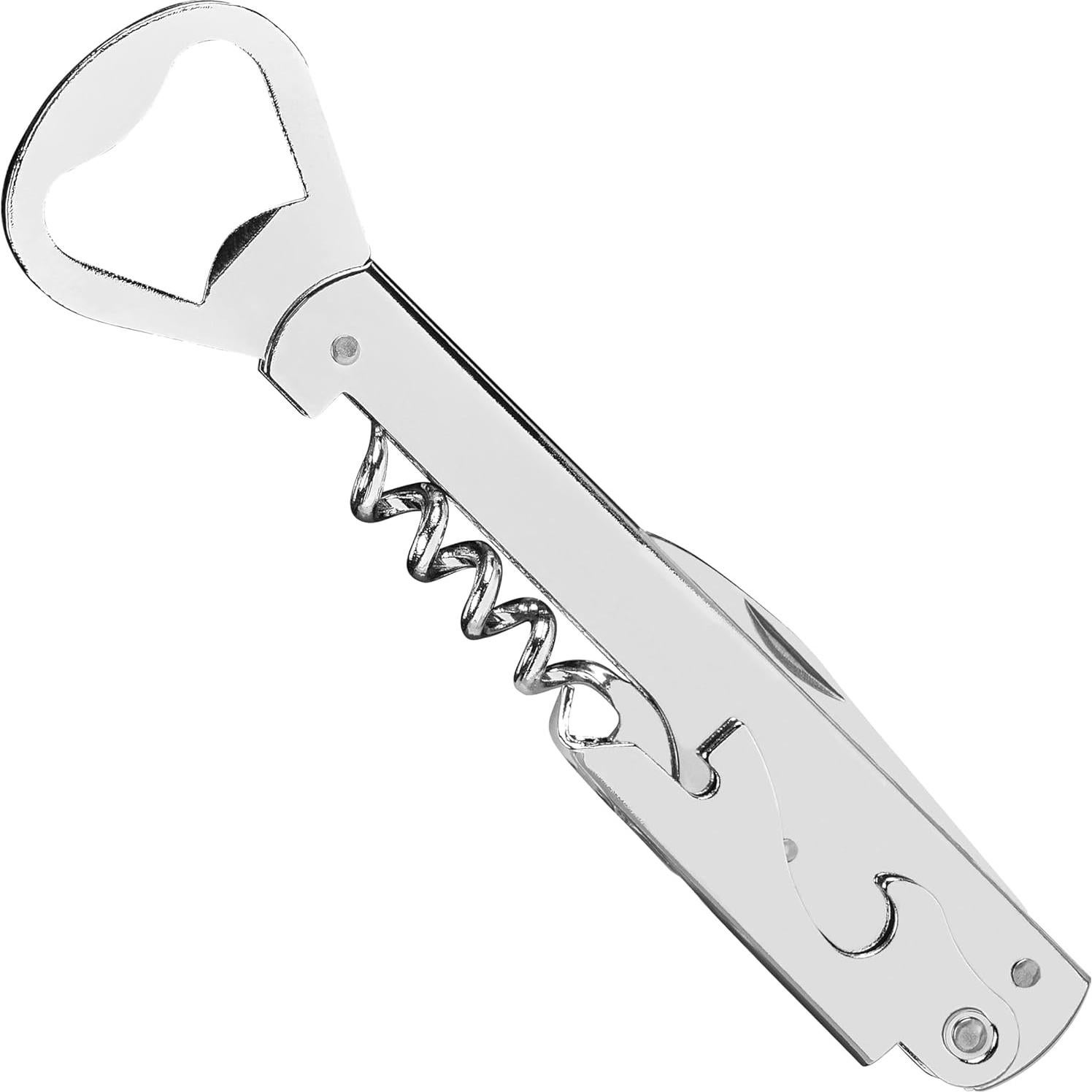 Sacacorchos de Camarero Chef Aid Multiusos Acero 9x20 cm