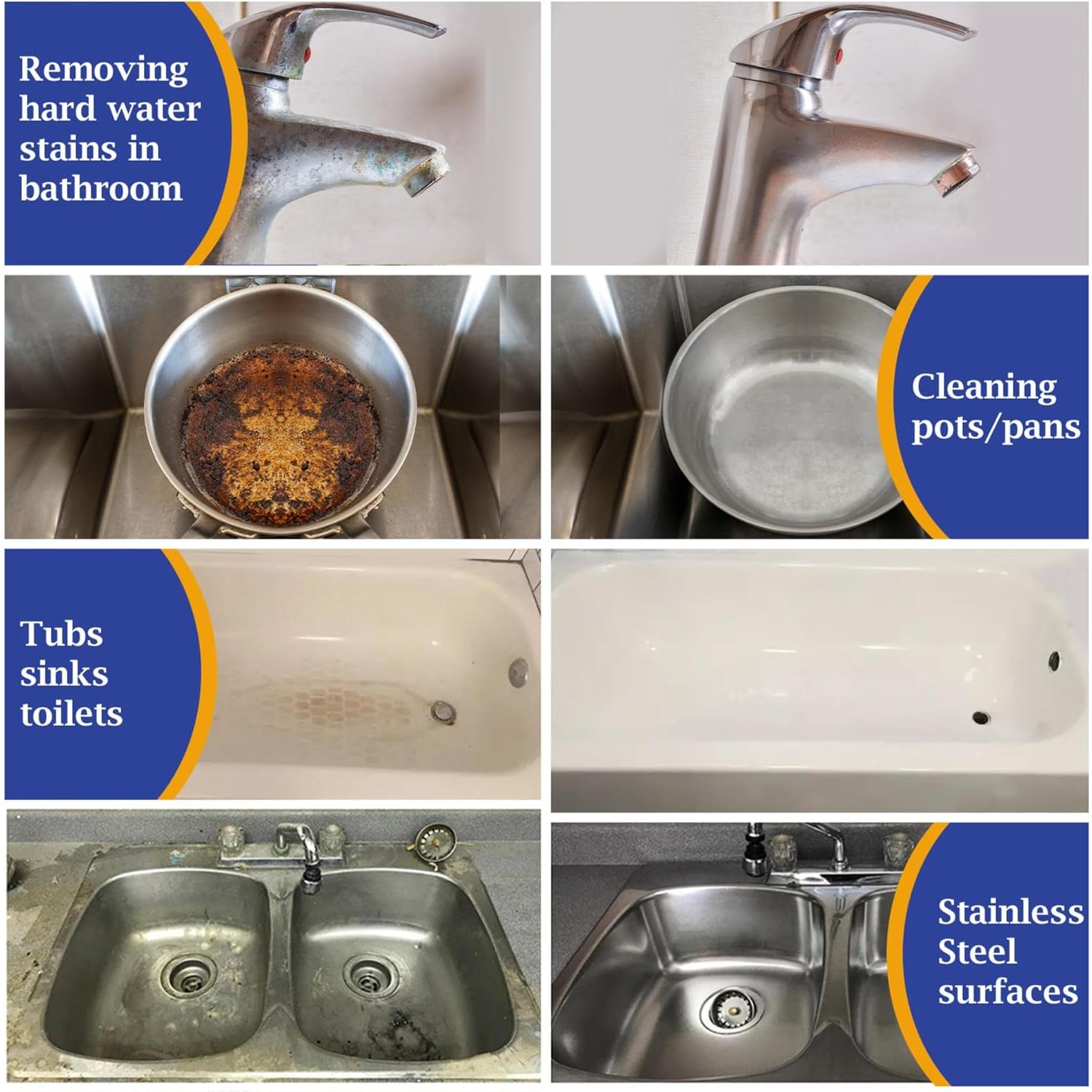 Paquete de 2 Limpiadores Bar-Keeper's Friend 750ml + Toalla y Esponja