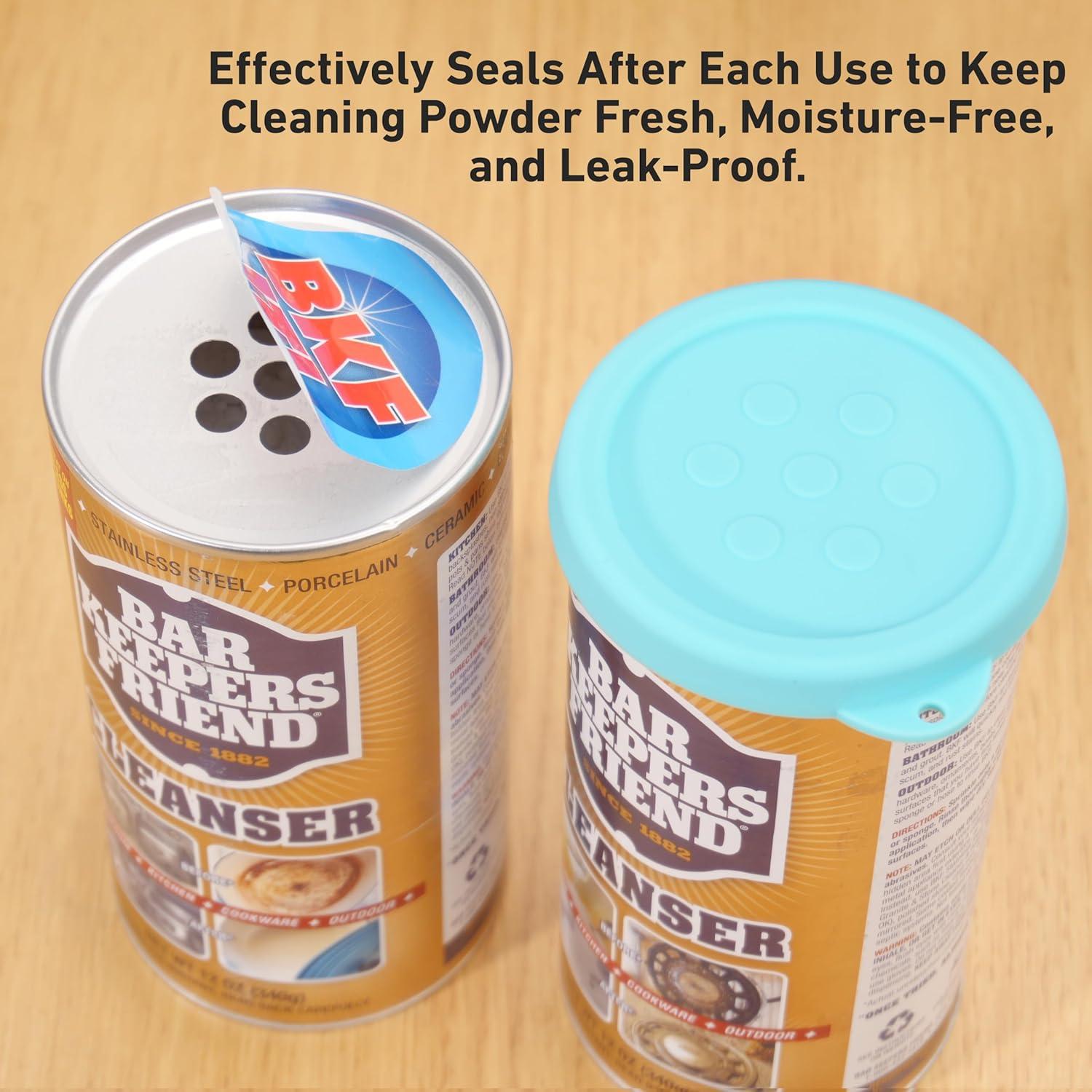 Tapas de Silicona para Limpiador de Polvo LUVCOSY - Azul