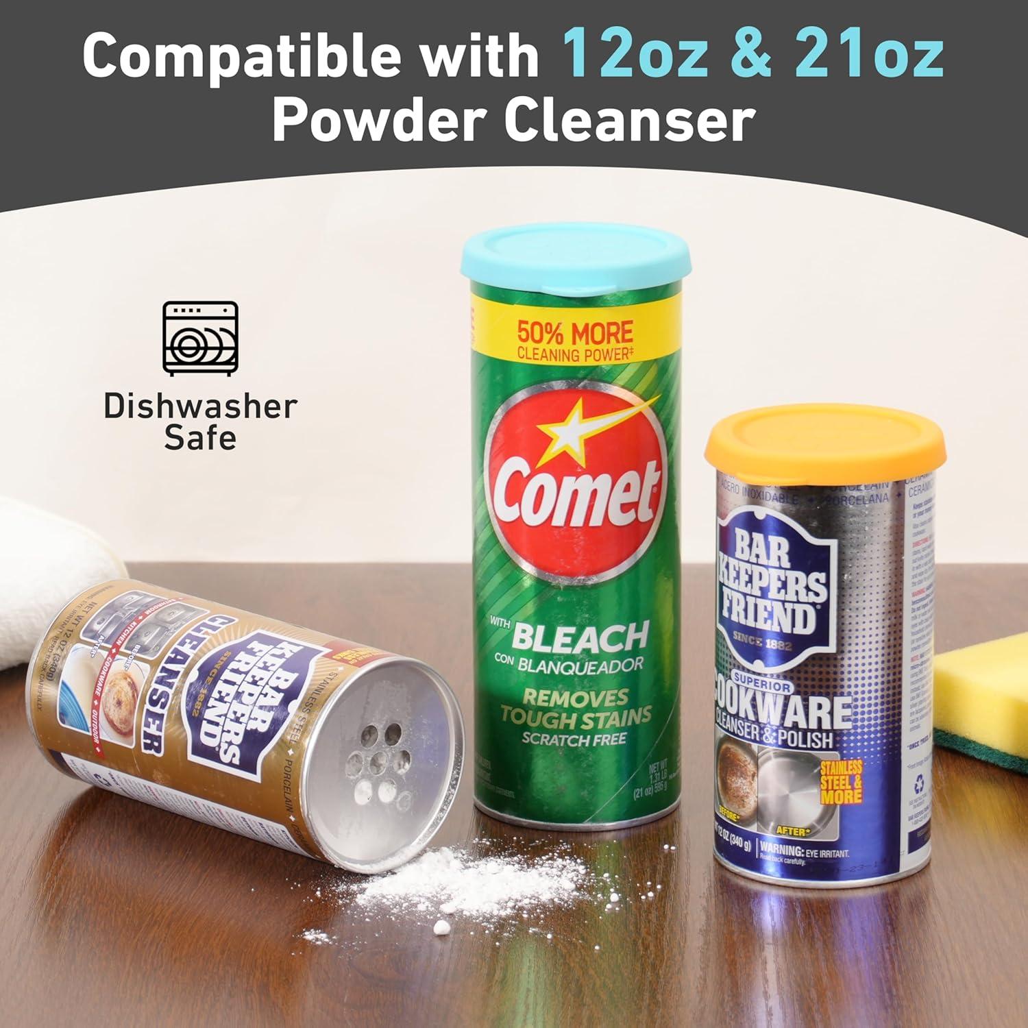 Tapas de Silicona para Limpiador de Polvo LUVCOSY - Azul