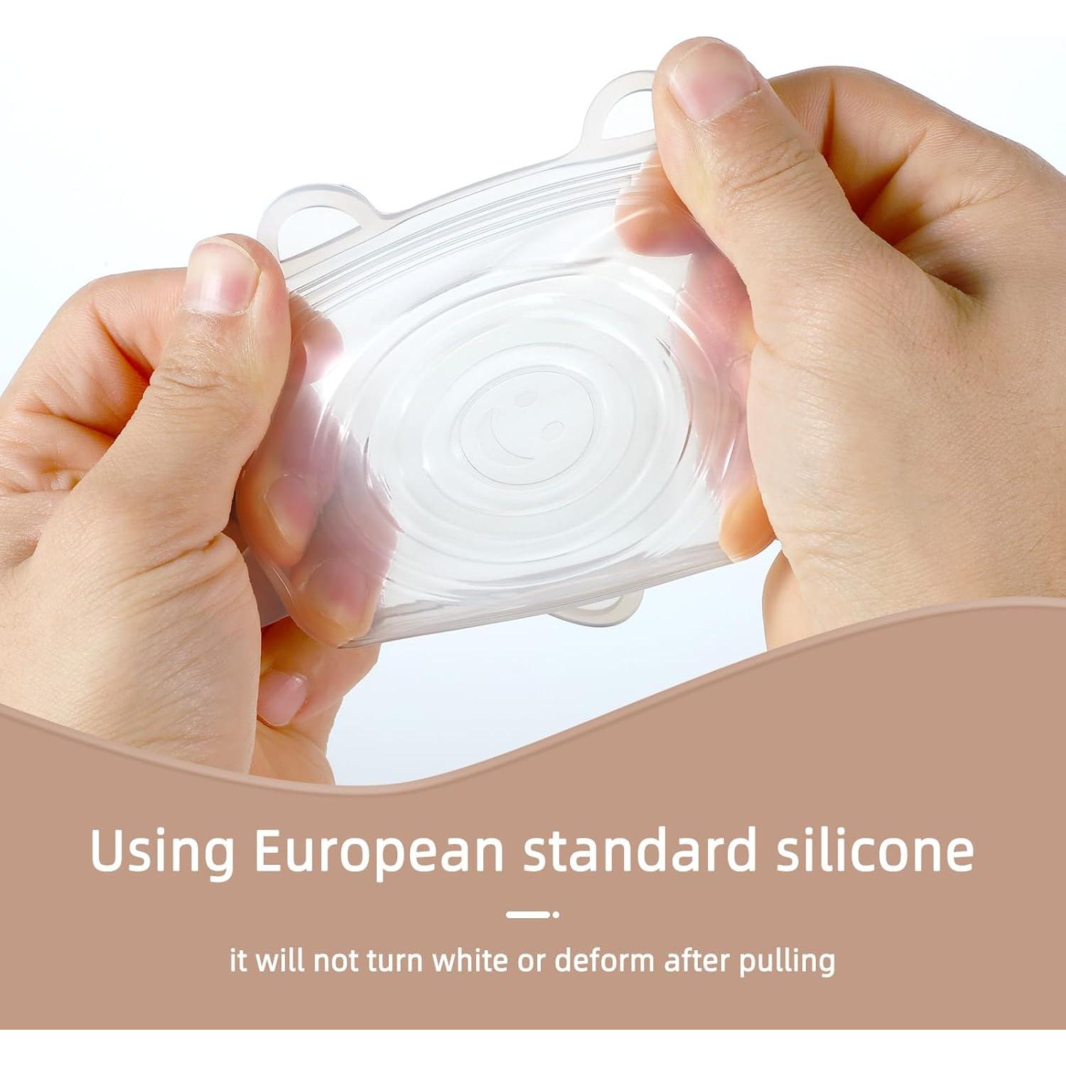 4 Tapas de Silicona para Limpiador Bar Keepers Friend 12oz y 21oz