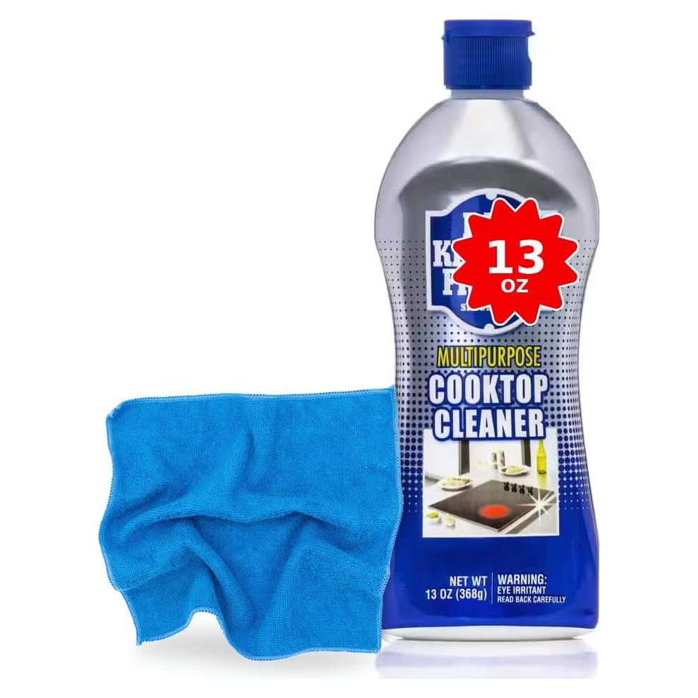 Limpiador de Superficies de Cocina Bar-Keeper's Friend 385 ml + Microfibra Azul 35.56x35.56 cm