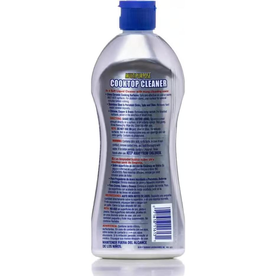 Limpiador de Superficies de Cocina Bar-Keeper's Friend 385 ml + Microfibra Azul 35.56x35.56 cm