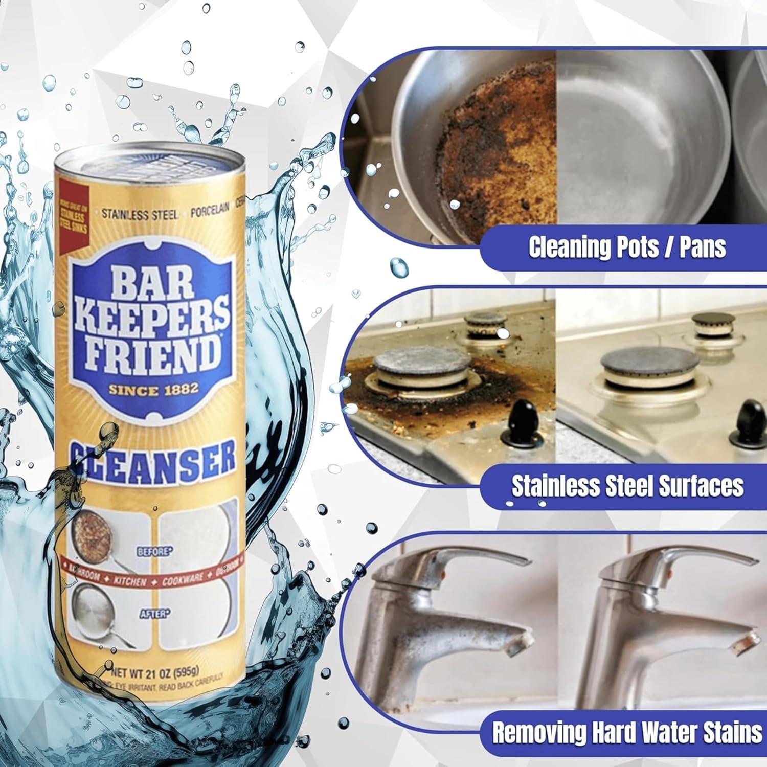 Limpiador Multiusos BKF 26 oz + Polvo 21 oz - Sin Blanqueador