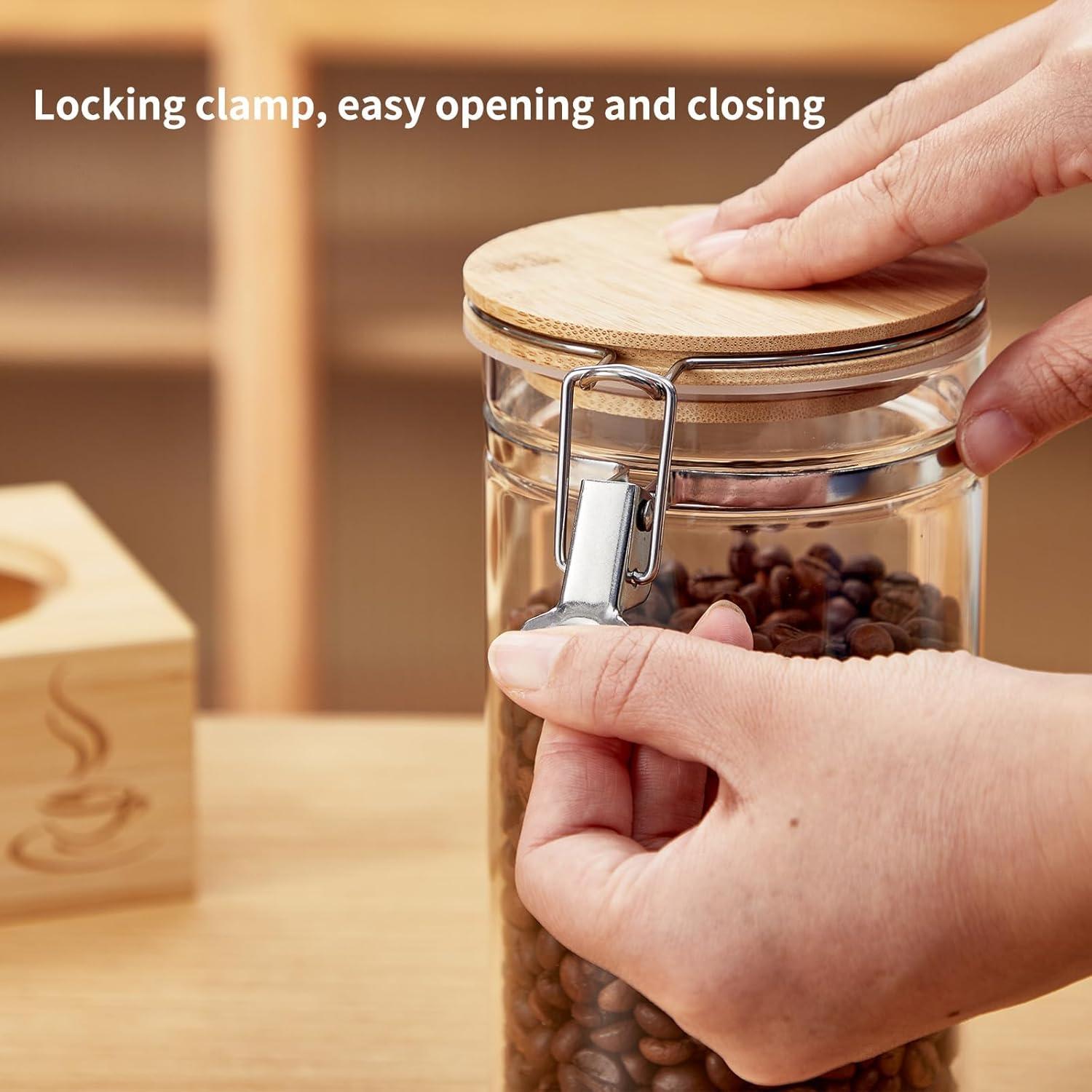 Juego de Tarros de Almacenamiento de Café Spreccio 2x1.42L