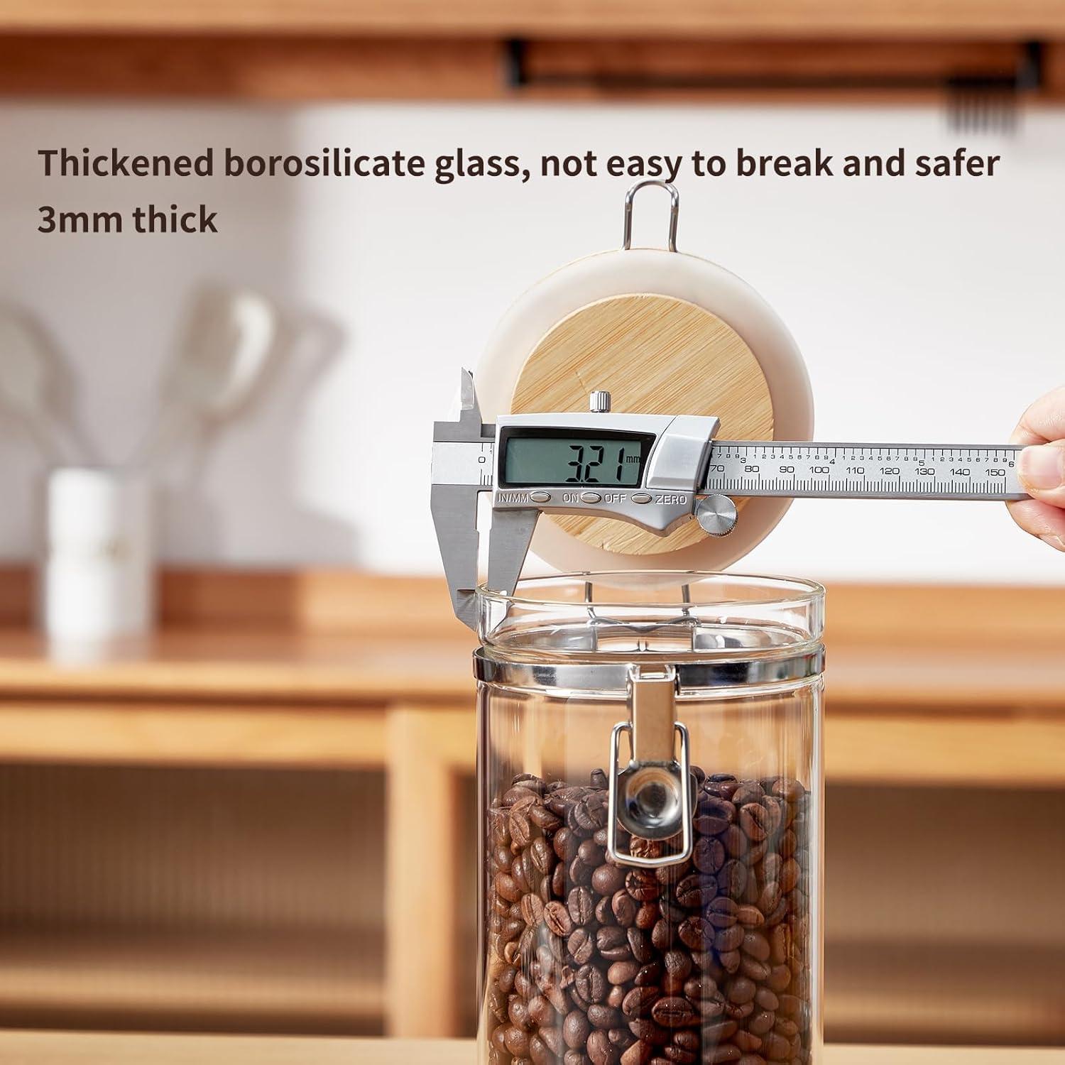 Juego de Tarros de Almacenamiento de Café Spreccio 2x1.42L