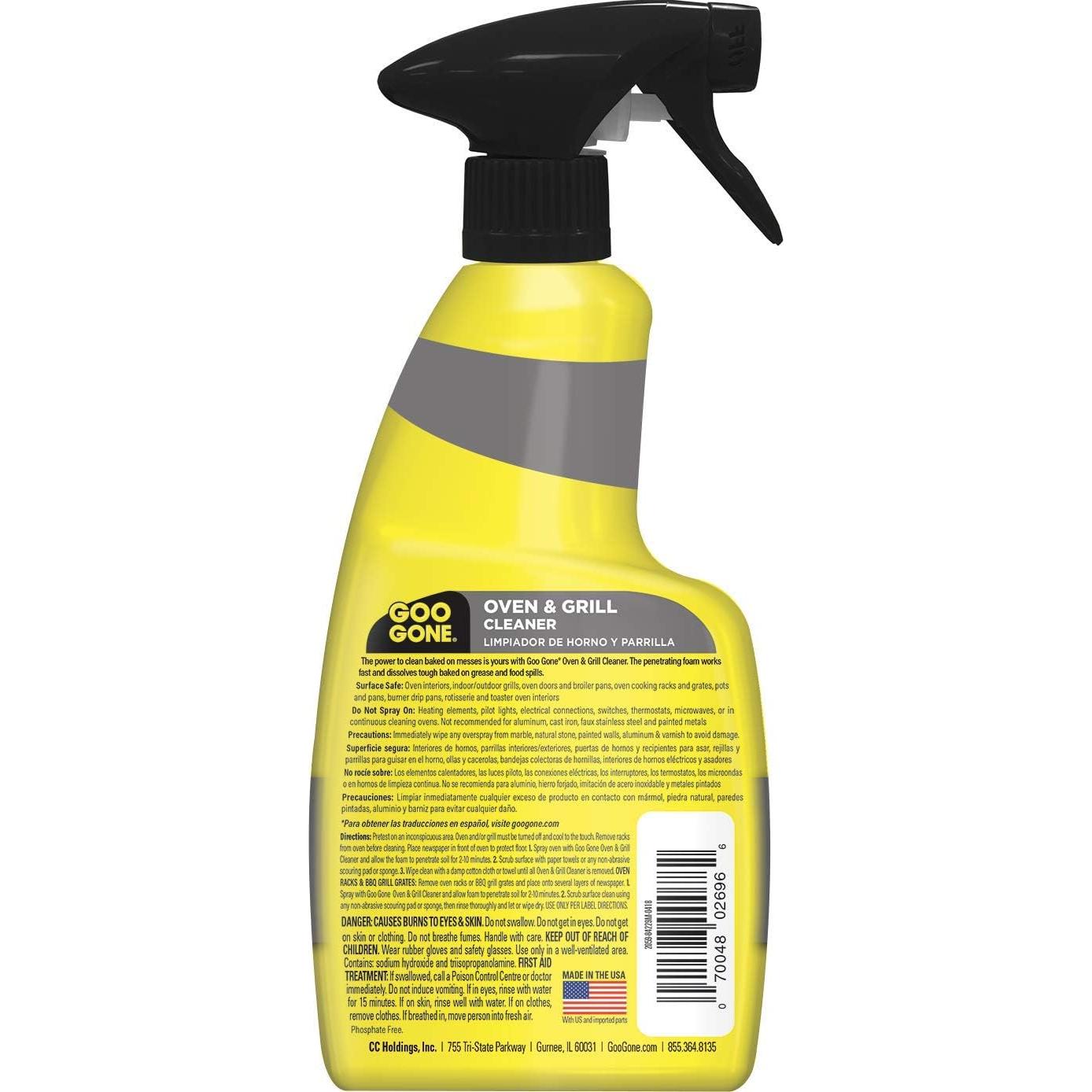 Limpiador de Horno y Parrilla Goo Gone 414 ml - Elimina Grasa