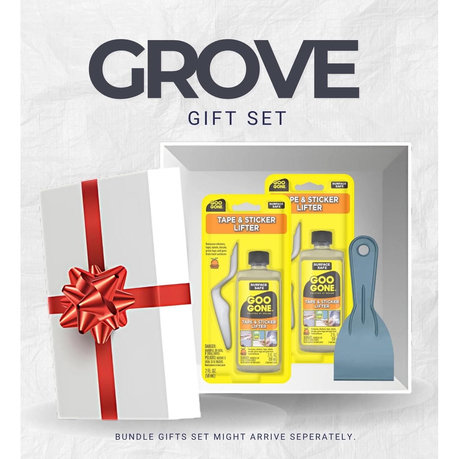 Set de 2 Spray Removedor Adhesivo Goo Gone 60 ml con Raspador