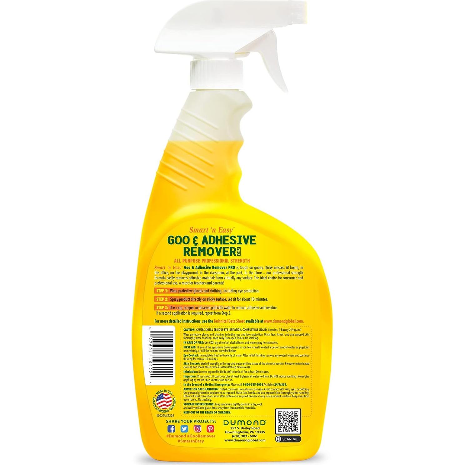 Removedor de Adhesivos Dumond Smart 'n Easy 22oz Aroma Limón