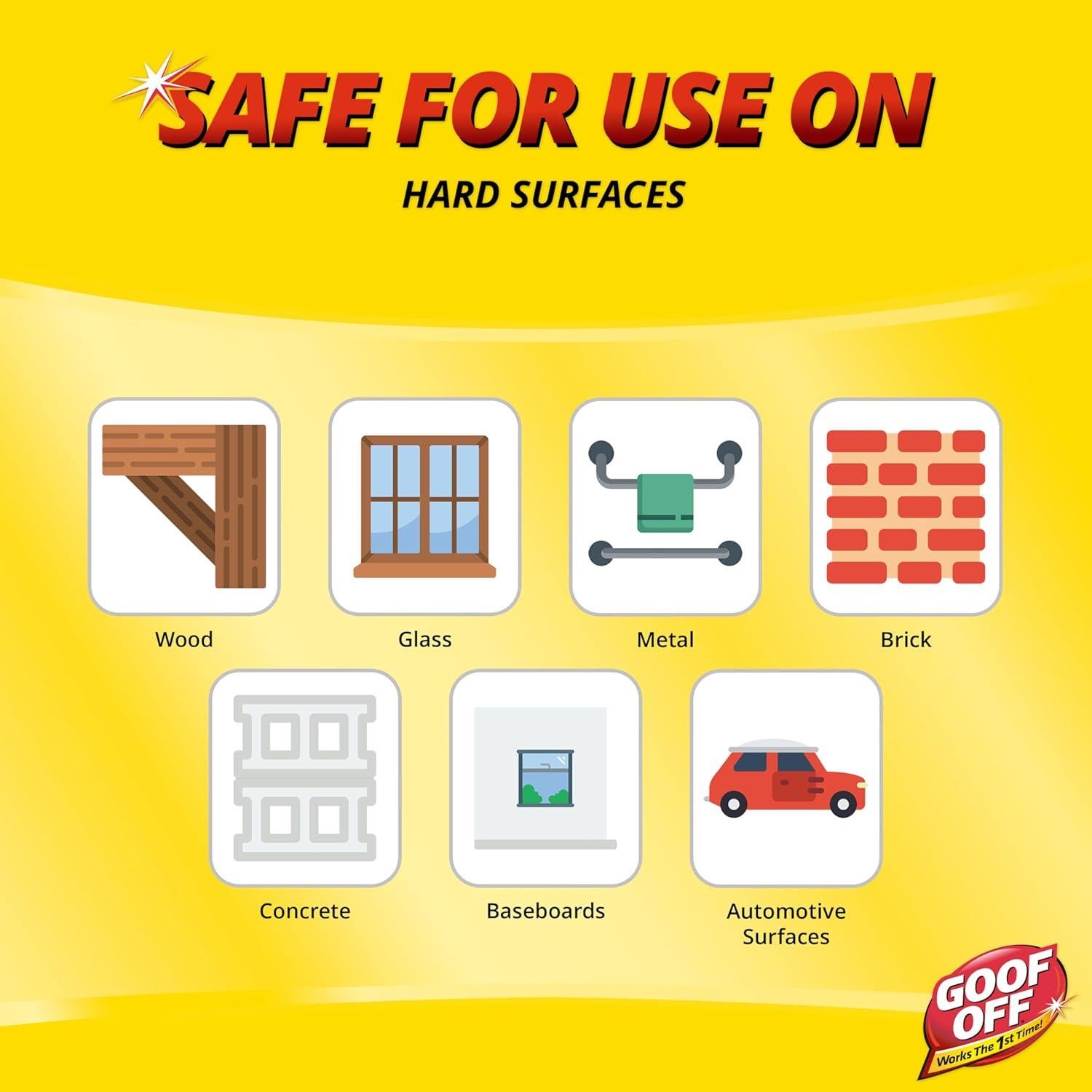 Quitamanchas Goof Off Pro Strength 226.8 g - Elimina Adhesivos