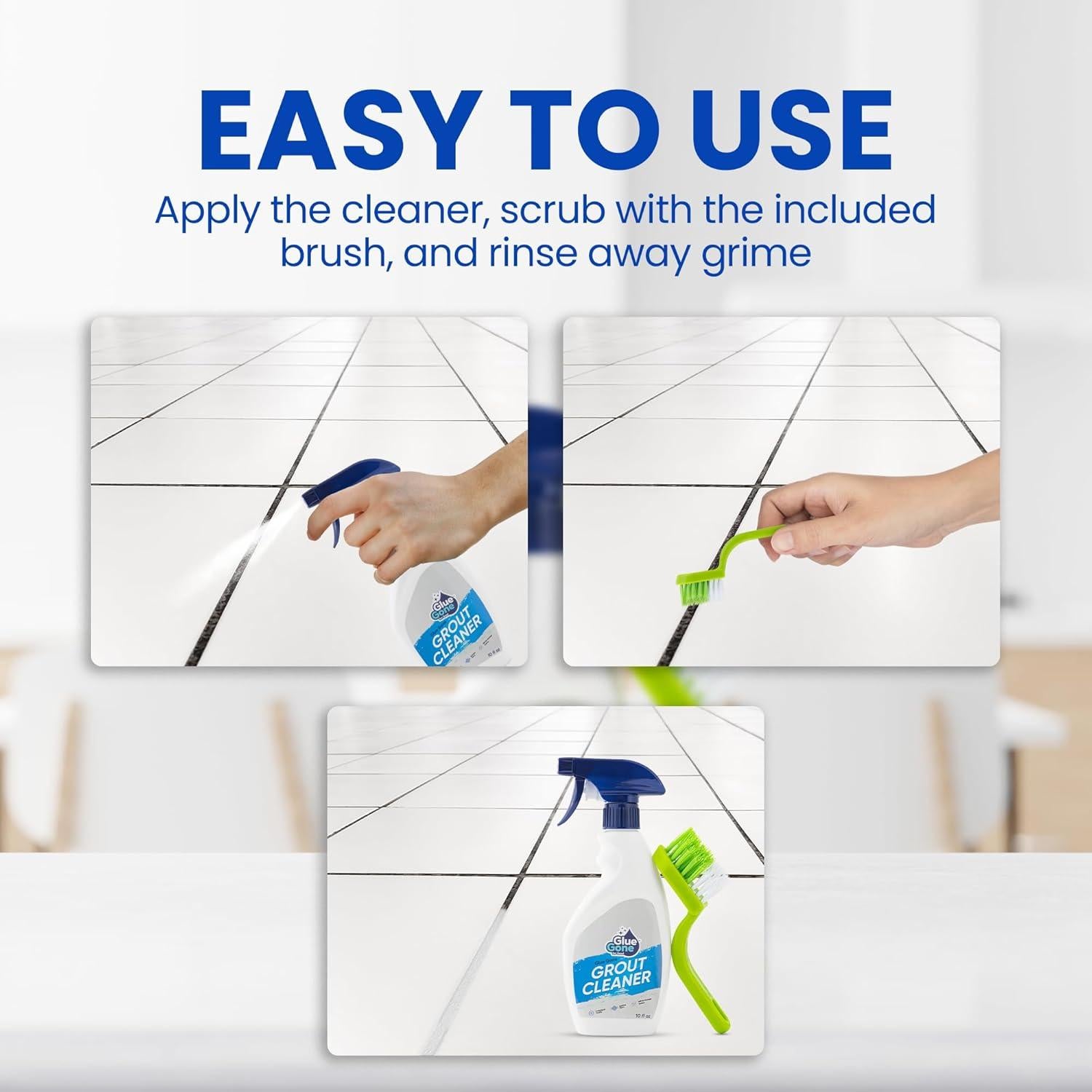 Kit Limpiador de Juntas Perco 295 ml con Cepillo Ergonómico