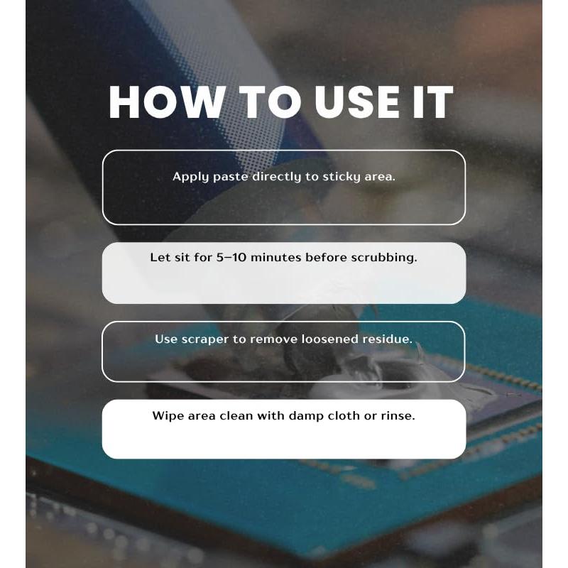 Set de 4 Goo Gone Pasta Removedor 20 oz + Raspador Utilitario