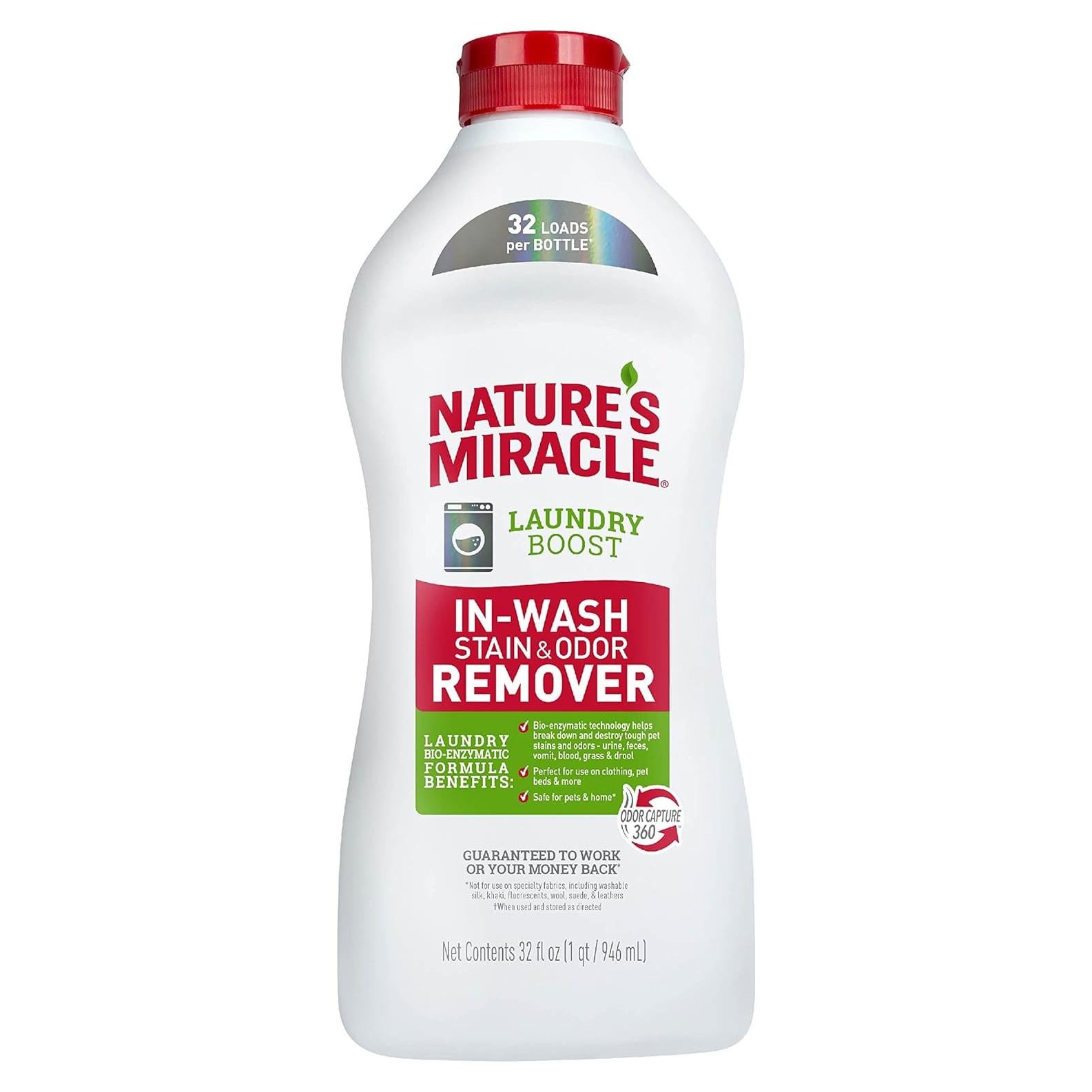 Aditivo para Lavado Nature's Miracle 0.91 kg - Remueve Manchas y Olores