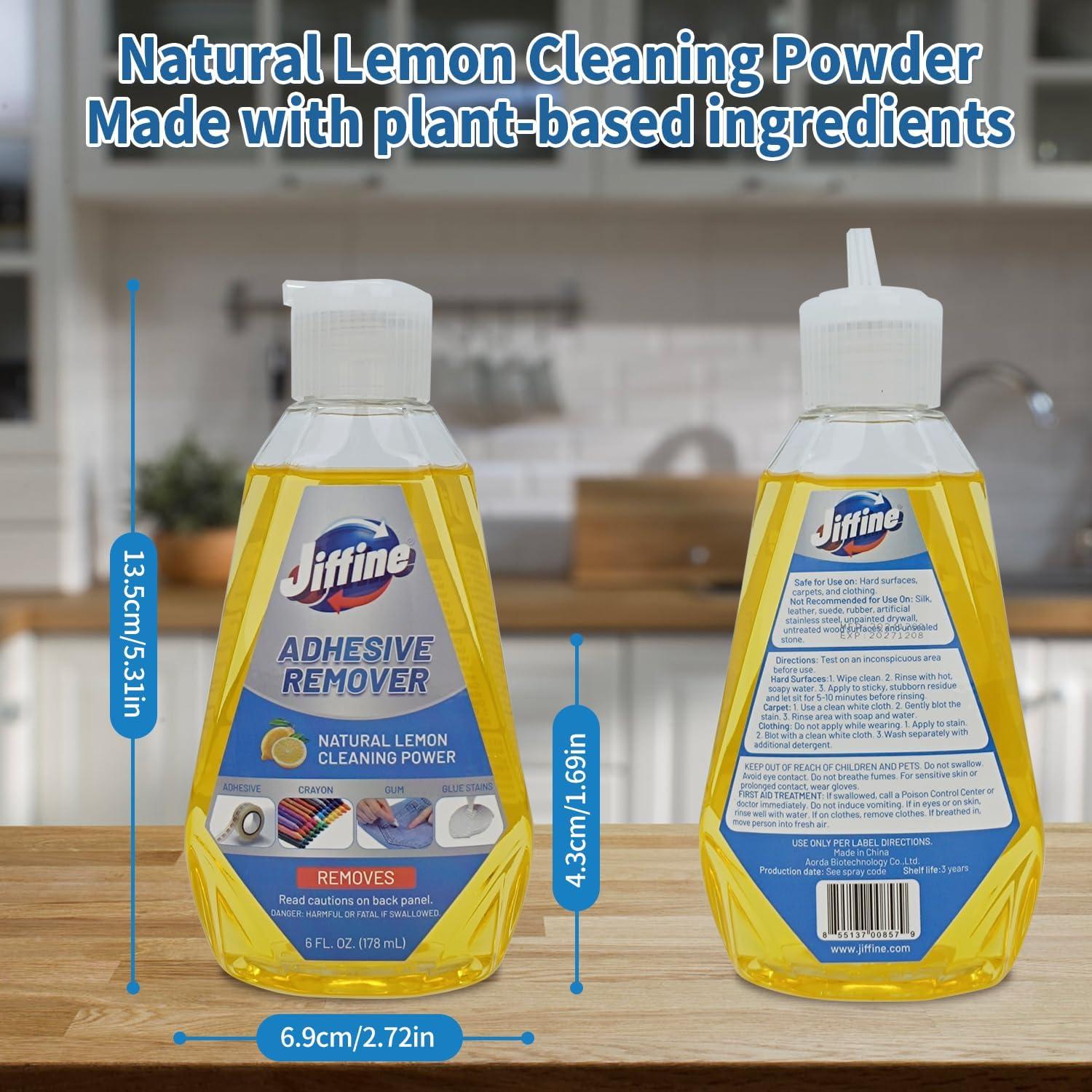 Removedor de Adhesivo Jiffine - 170g - Seguro para Superficies