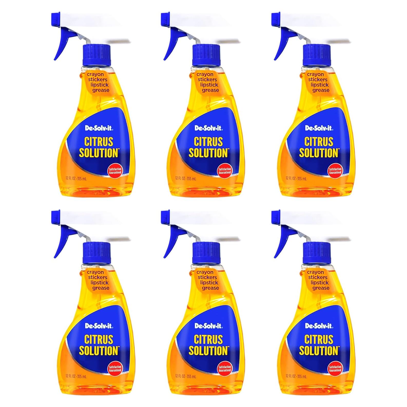 Removedor de Olores y Manchas De-Solv-It 6 Paquetes 12.6 oz