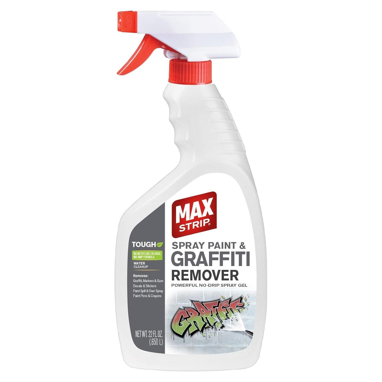 Removedor de Graffiti Max Strip Spray Paint 622g - Gel Sin Goteo