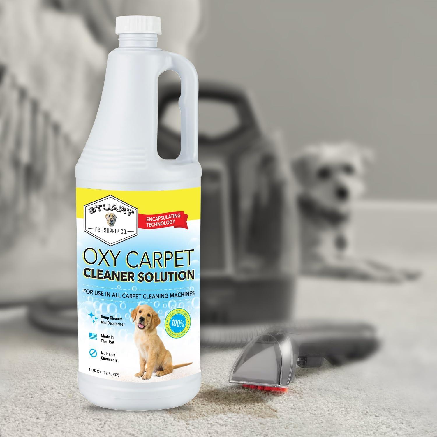 Limpiador de Alfombras Oxy Stuart Pet 0.95L - Elimina Manchas y Olores