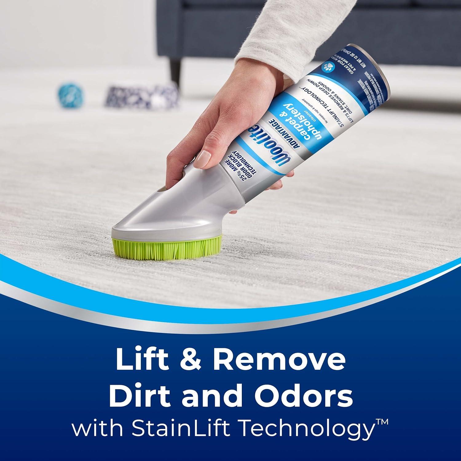 Limpiador de Alfombras y Tapicería Bissell Woolite 354ml