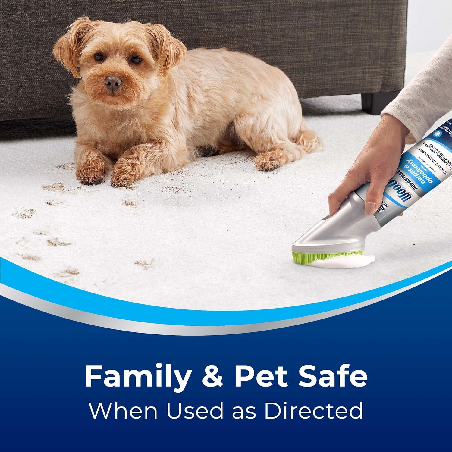 Limpiador de Alfombras y Tapicería Bissell Woolite 354ml