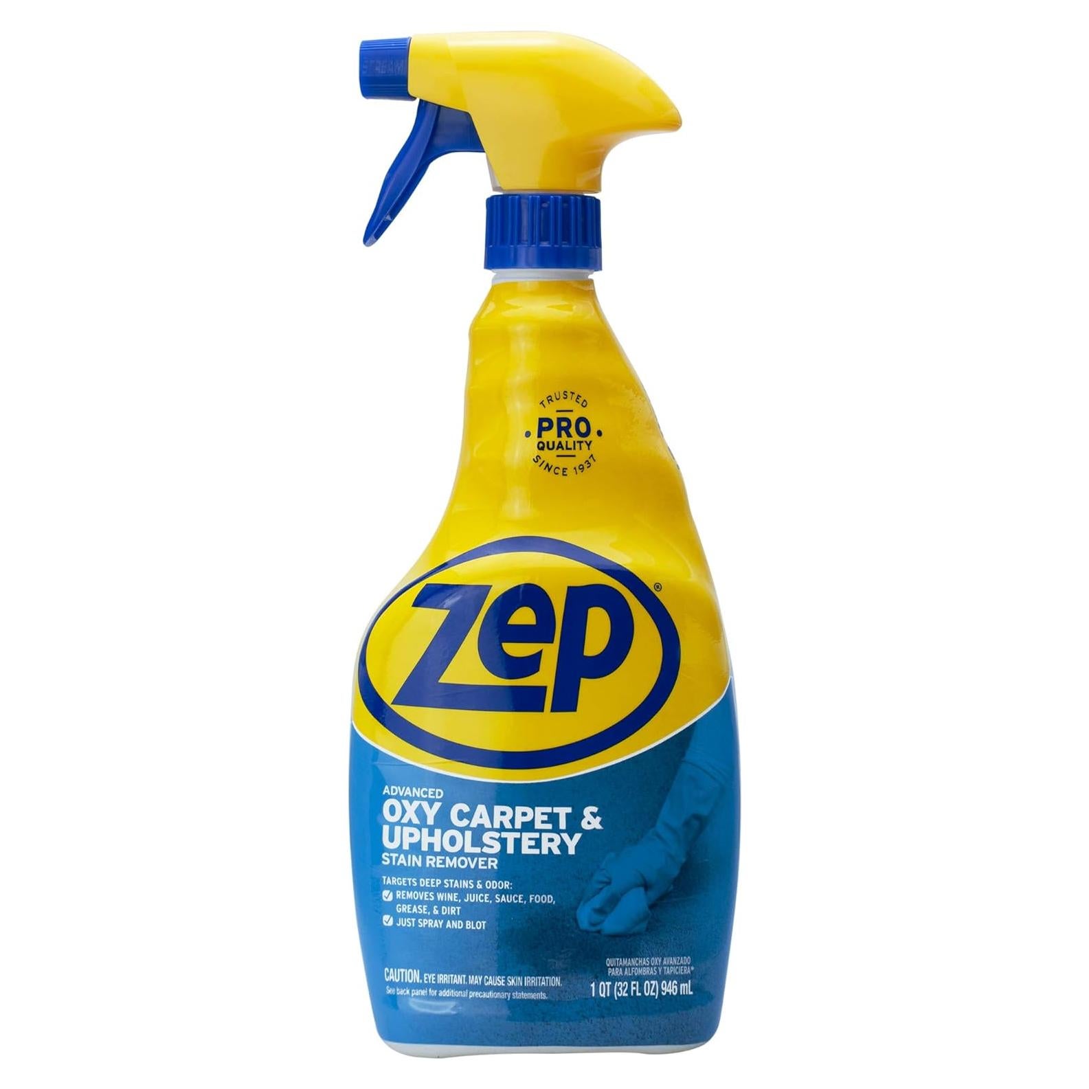 Removedor de Manchas Oxy Zep ZUOXSR32 para Alfombras 0.95 L