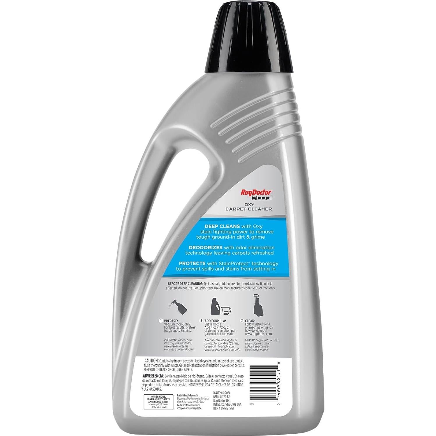 Limpiador de Alfombras Profundo Oxy Rug Doctor 2.37 L