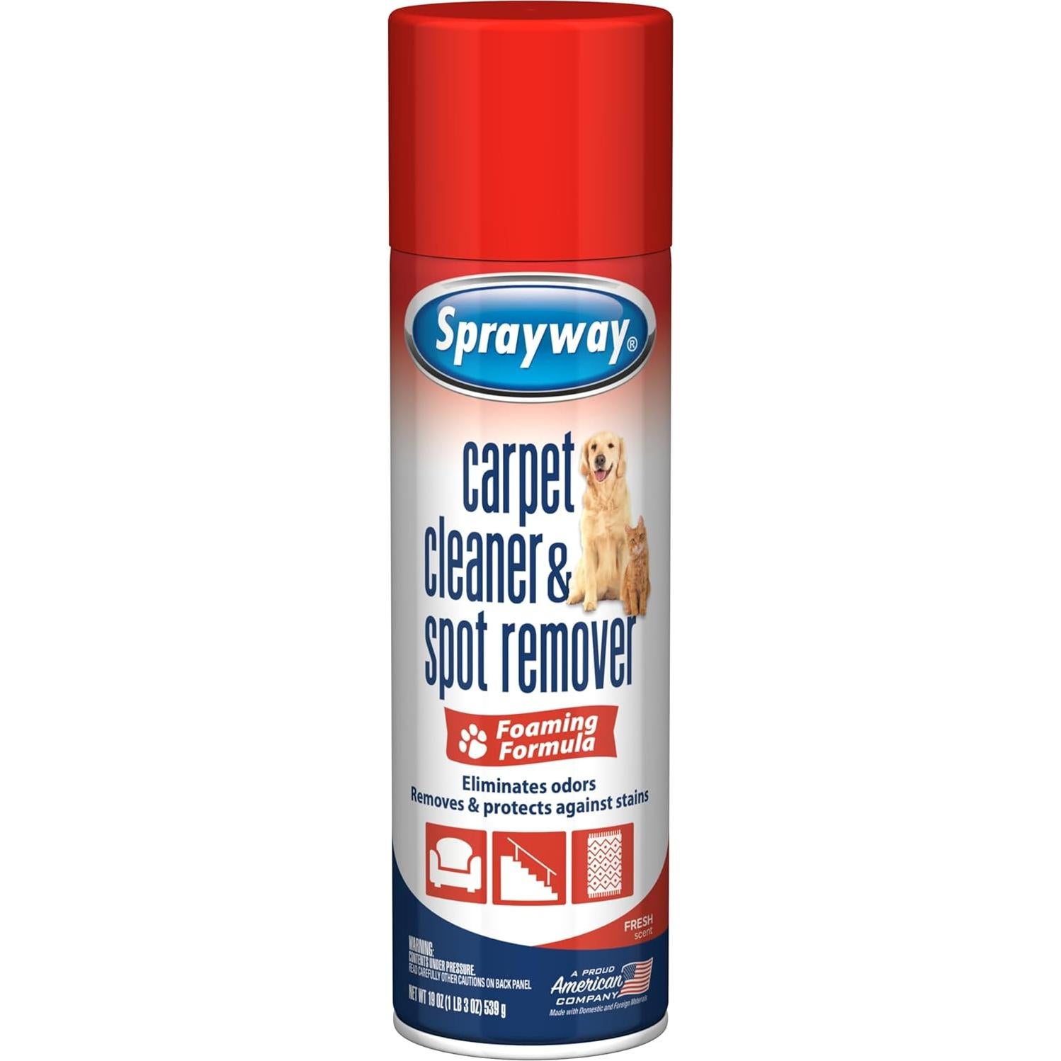 Limpiador de Alfombras Sprayway para Mascotas 6 Pack 537g