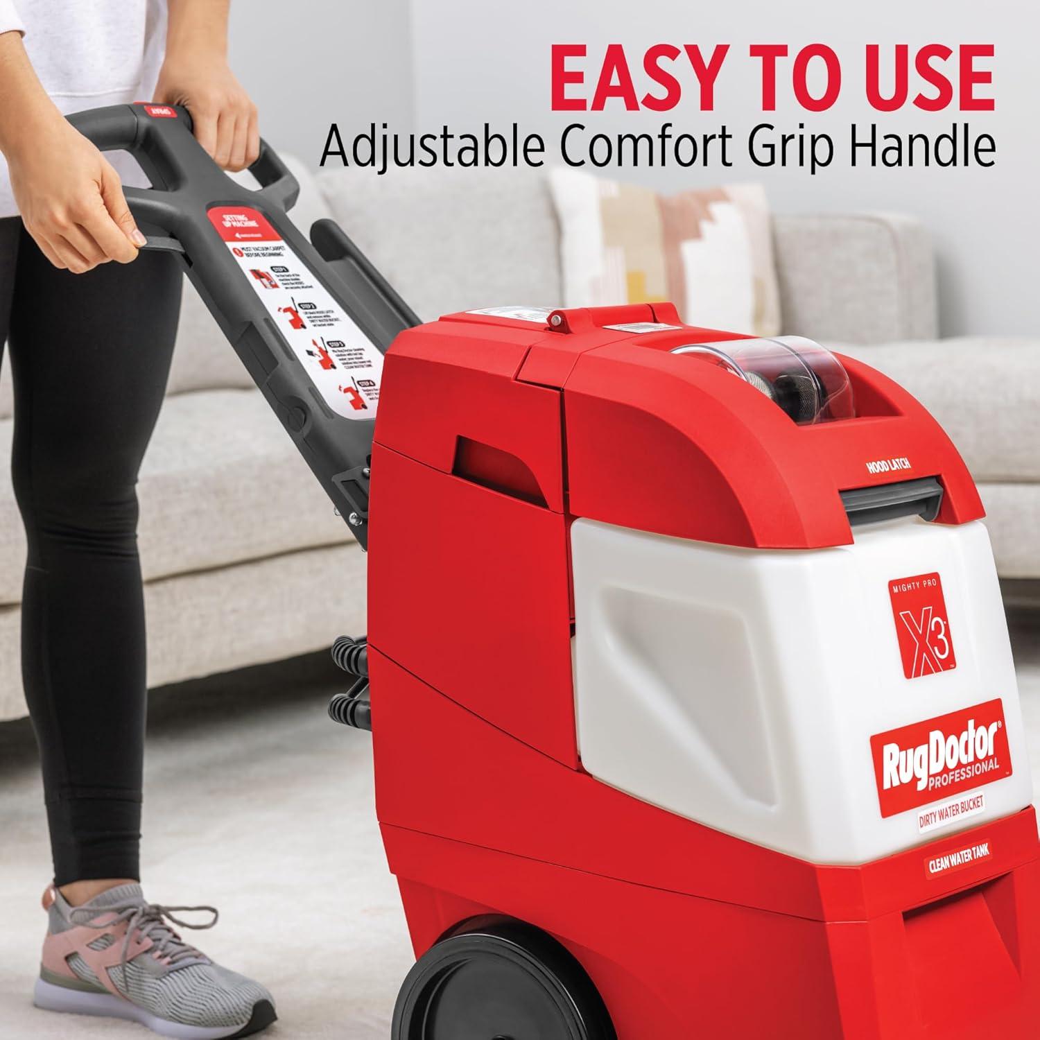 Limpiador de Alfombras Rug Doctor Mighty Pro X3 14.6L para Mascotas