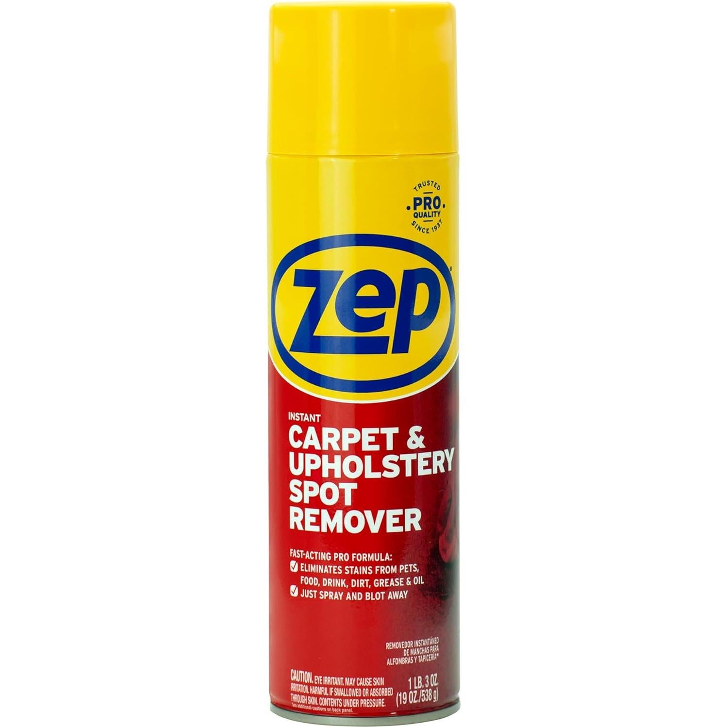 Removedor de Manchas Zep Instantáneo 4x19 oz para Alfombras