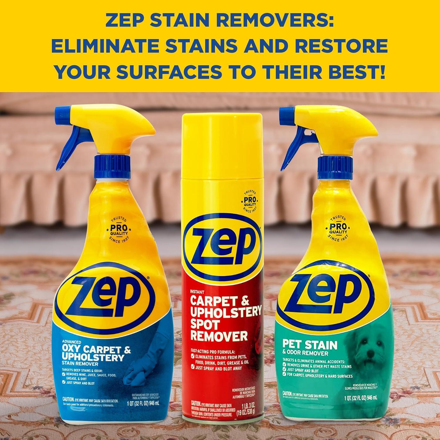 Removedor de Manchas Zep Instantáneo 4x19 oz para Alfombras