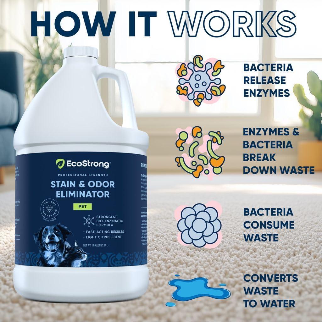 Removedor de Manchas y Olores para Mascotas Eco Strong 3.78 L