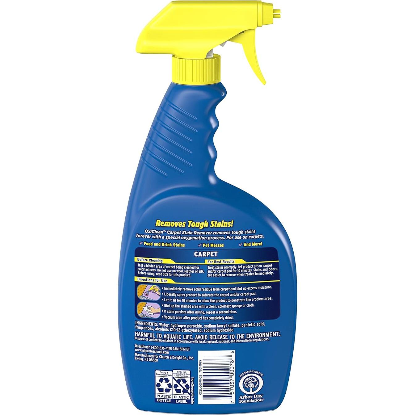 OxiClean Removedor de Manchas para Alfombra 6 Paquetes 2.27kg