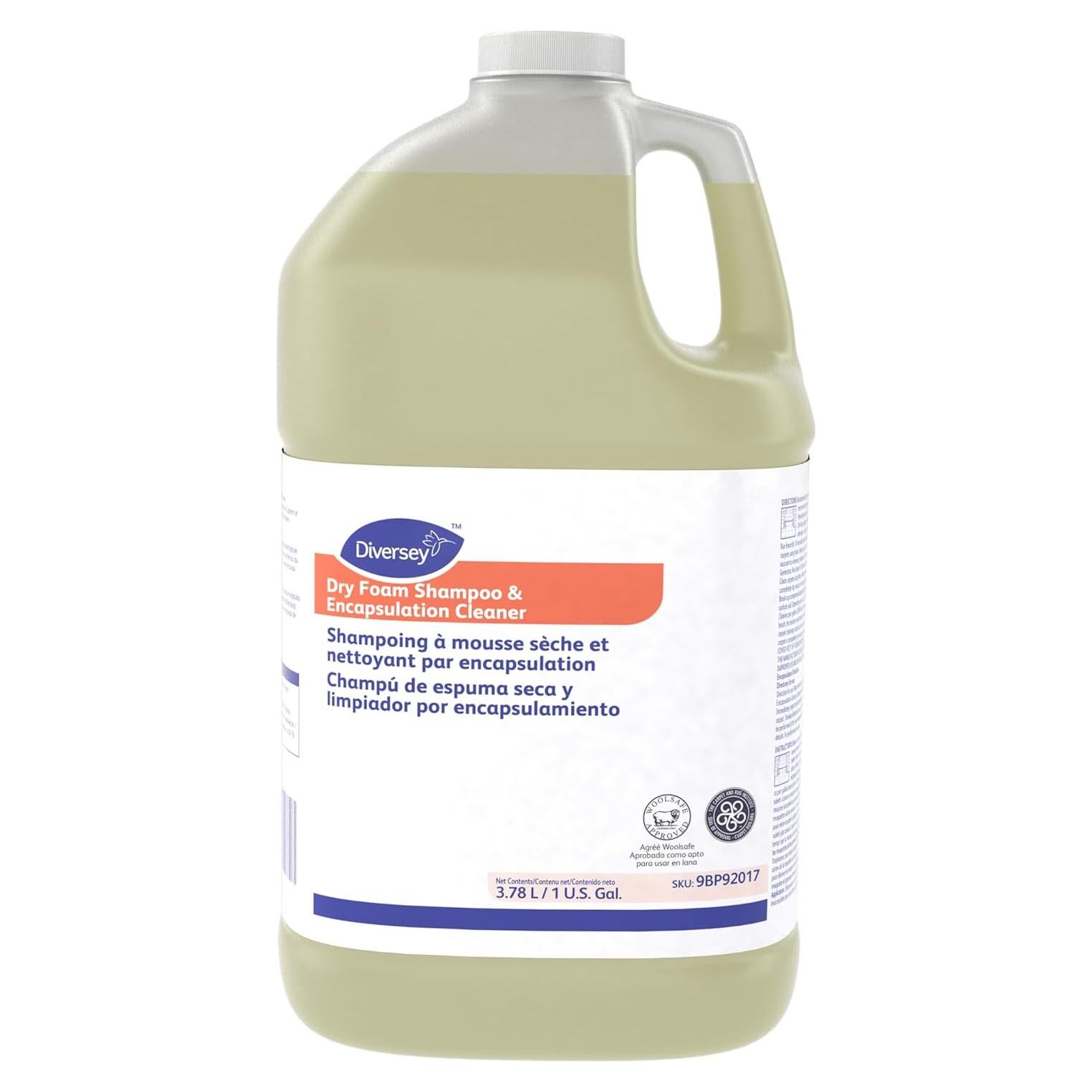 Champú Neutro para Alfombras Diversey 9BP92017 3.78L Aroma Floral