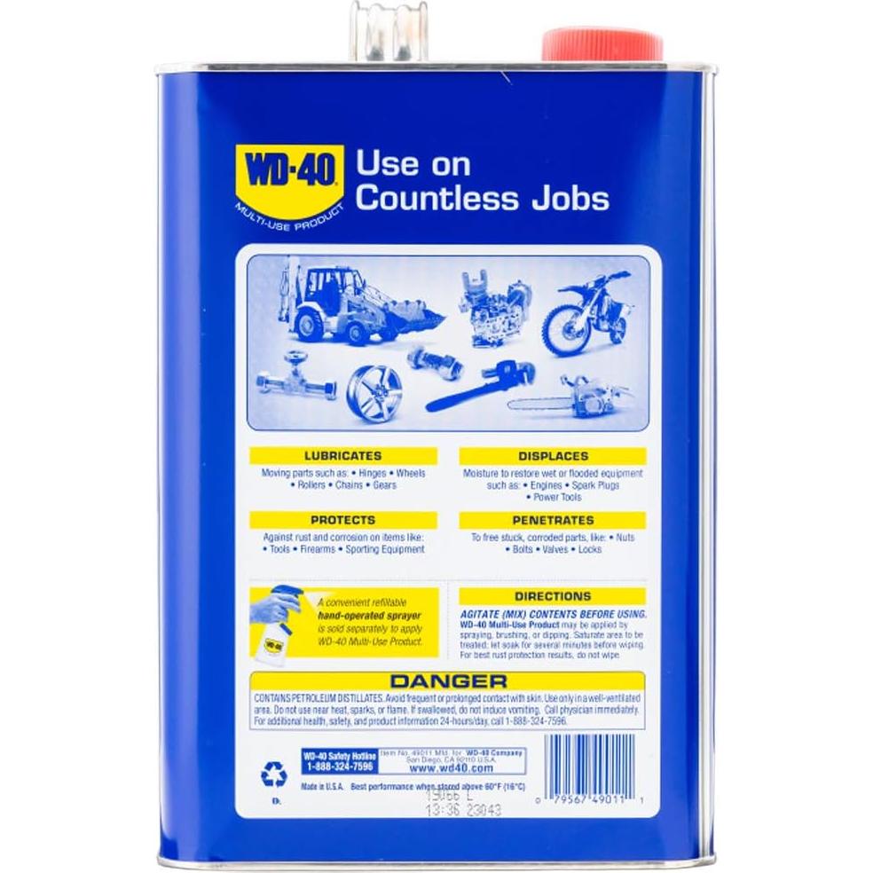 WD-40 Producto Multiuso 3.78L - Inhibidor de Corrosión