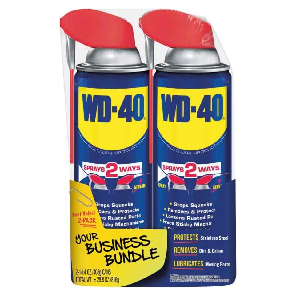 WD-40 Multiuso Original 408 g con Popote Inteligente - 2 Pack
