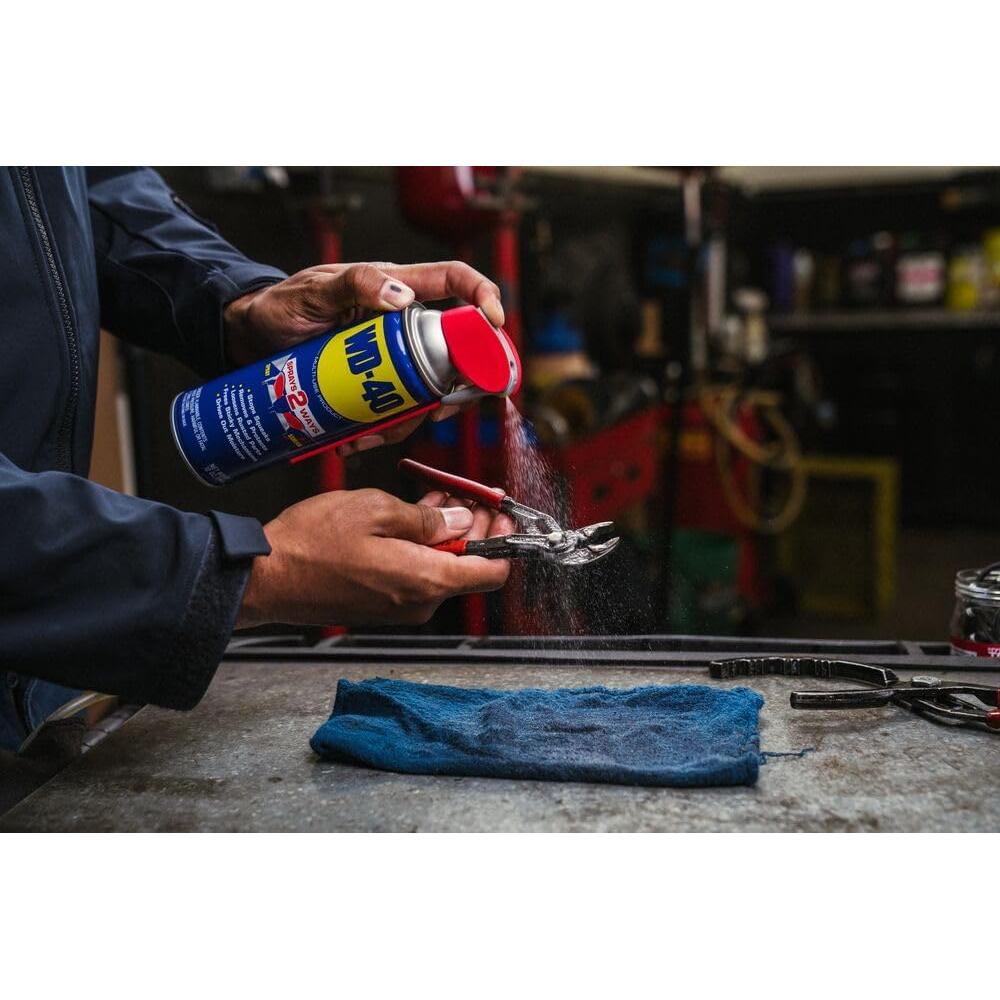 WD-40 Multiuso Original 408 g con Popote Inteligente - 2 Pack