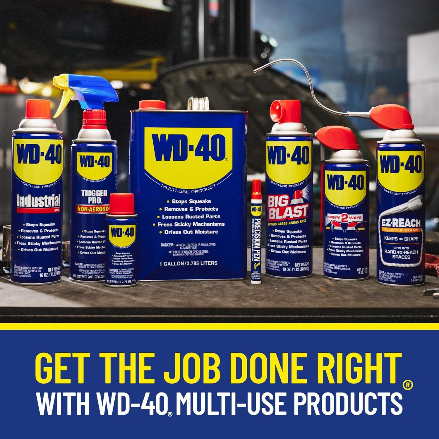 WD-40 Producto Multiuso con Popote Inteligente 226.8 g - Paquete de 6