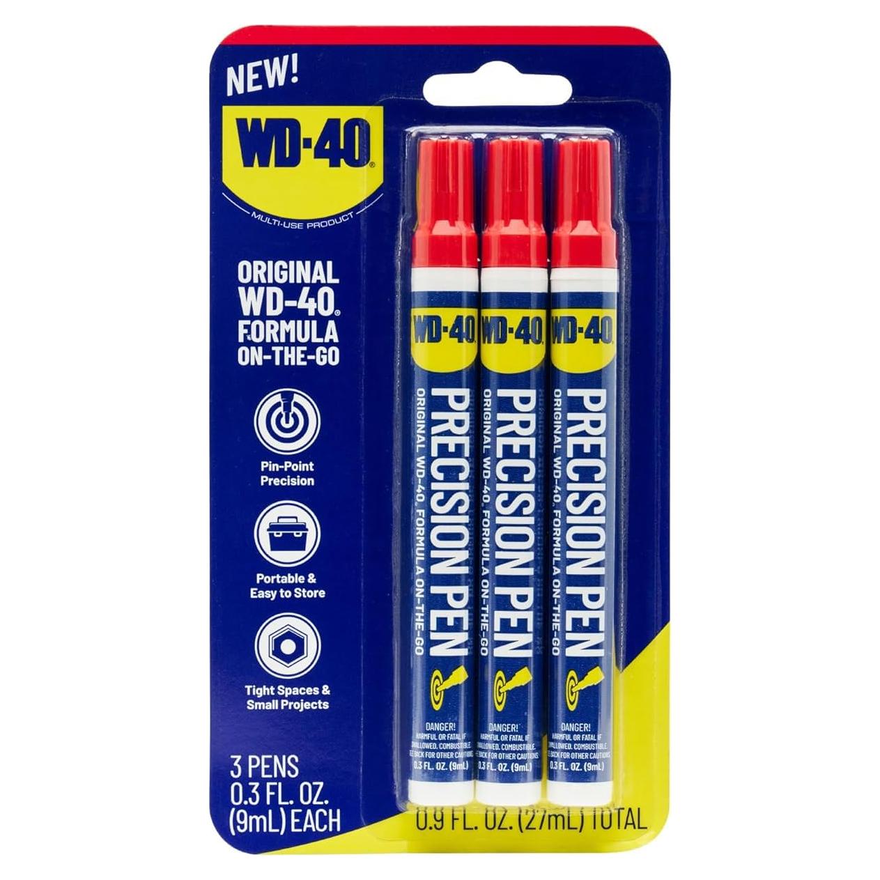 Bolígrafo de Precisión WD-40 3-Pack - Lubricante 8.8 ml