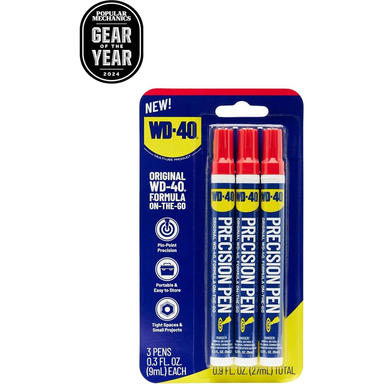 Bolígrafo de Precisión WD-40 3-Pack - Lubricante 8.8 ml