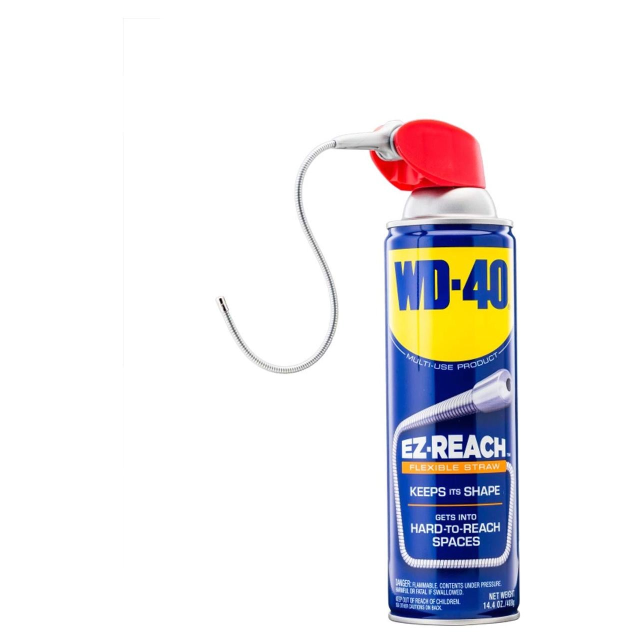 Lubricante Multiuso WD-40 con Pajilla Flexible EZ-Reach 408 g